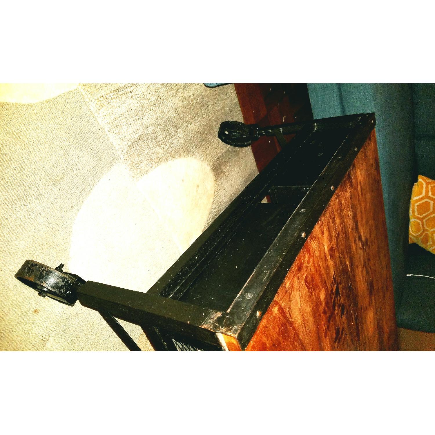 Rustic Industrial Coffee Table - image-3