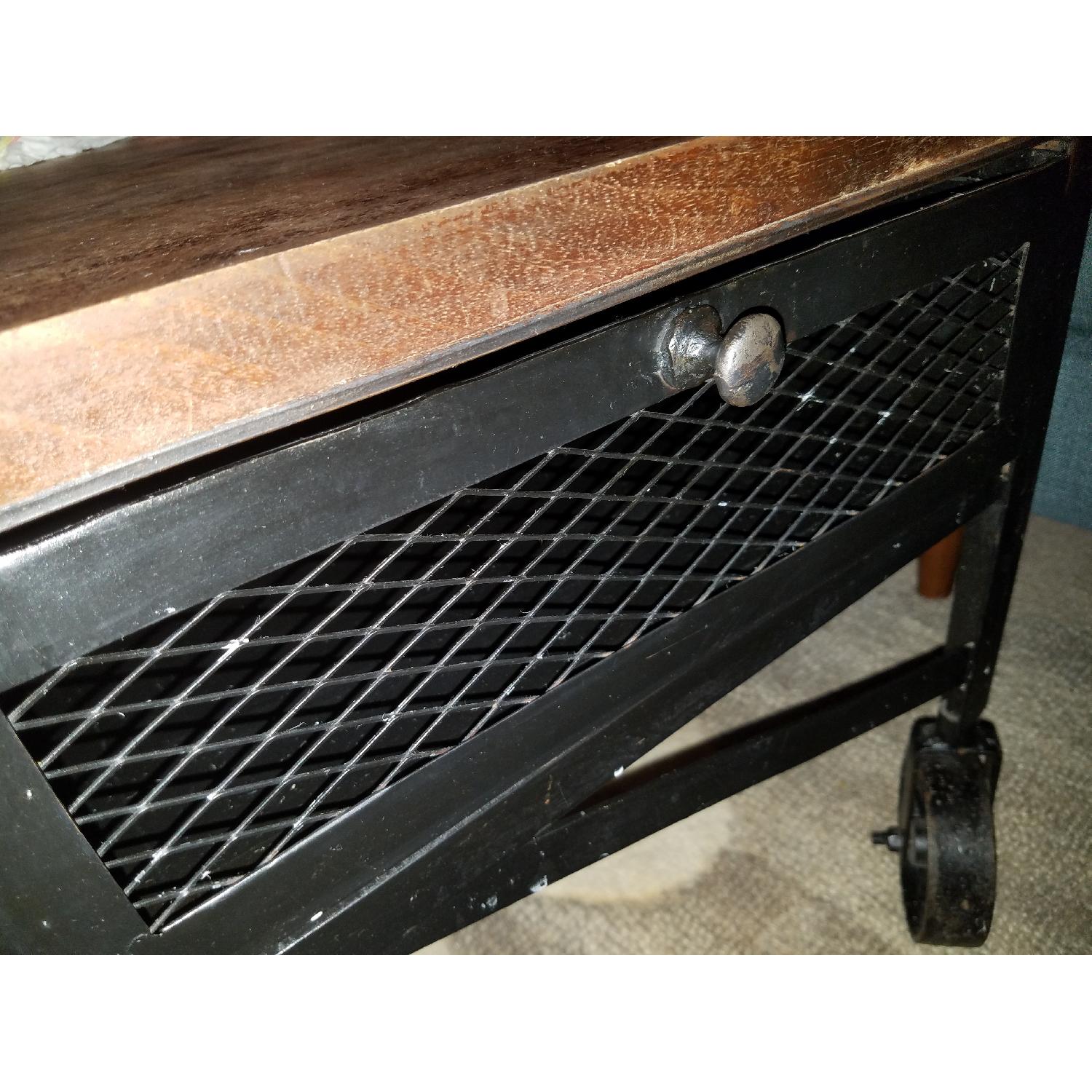 Rustic Industrial Coffee Table - image-4