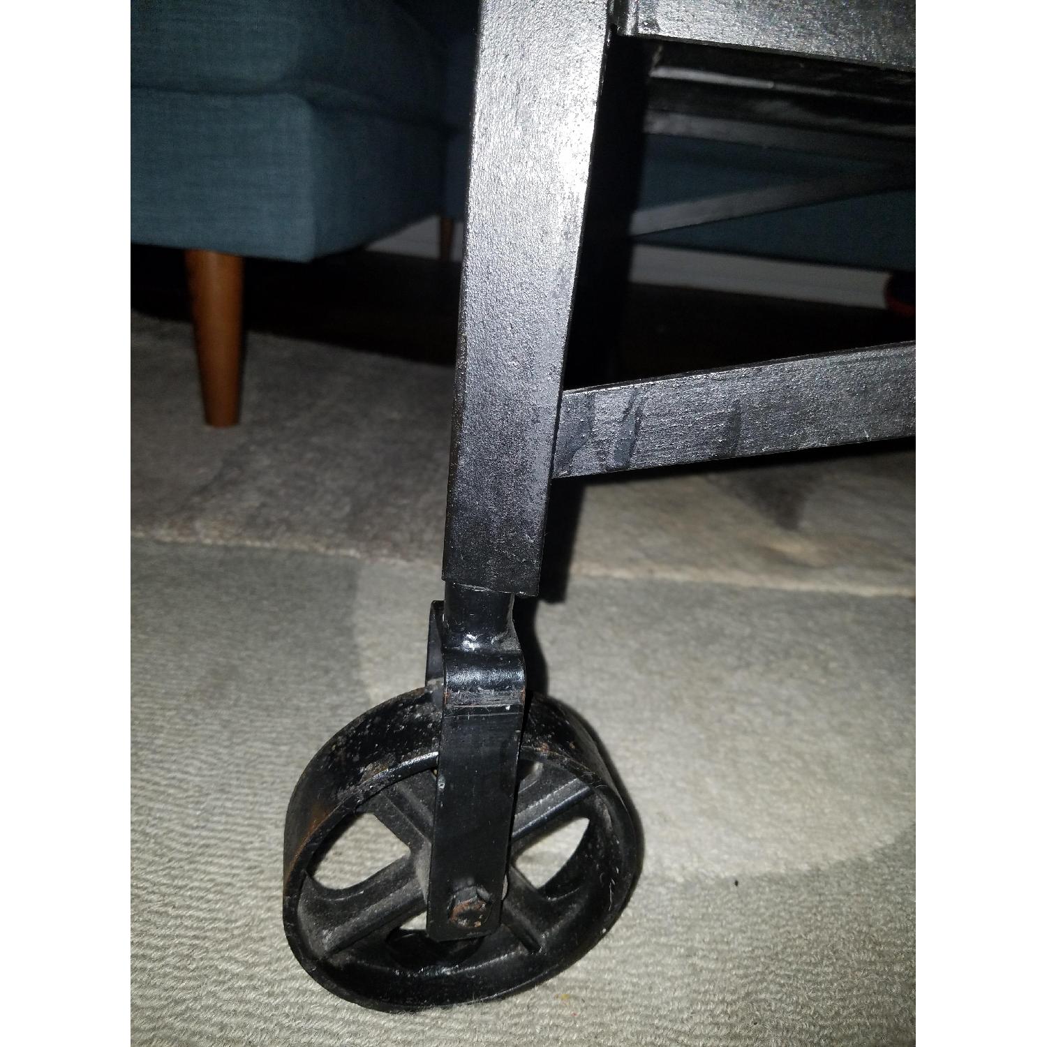Rustic Industrial Coffee Table - image-7
