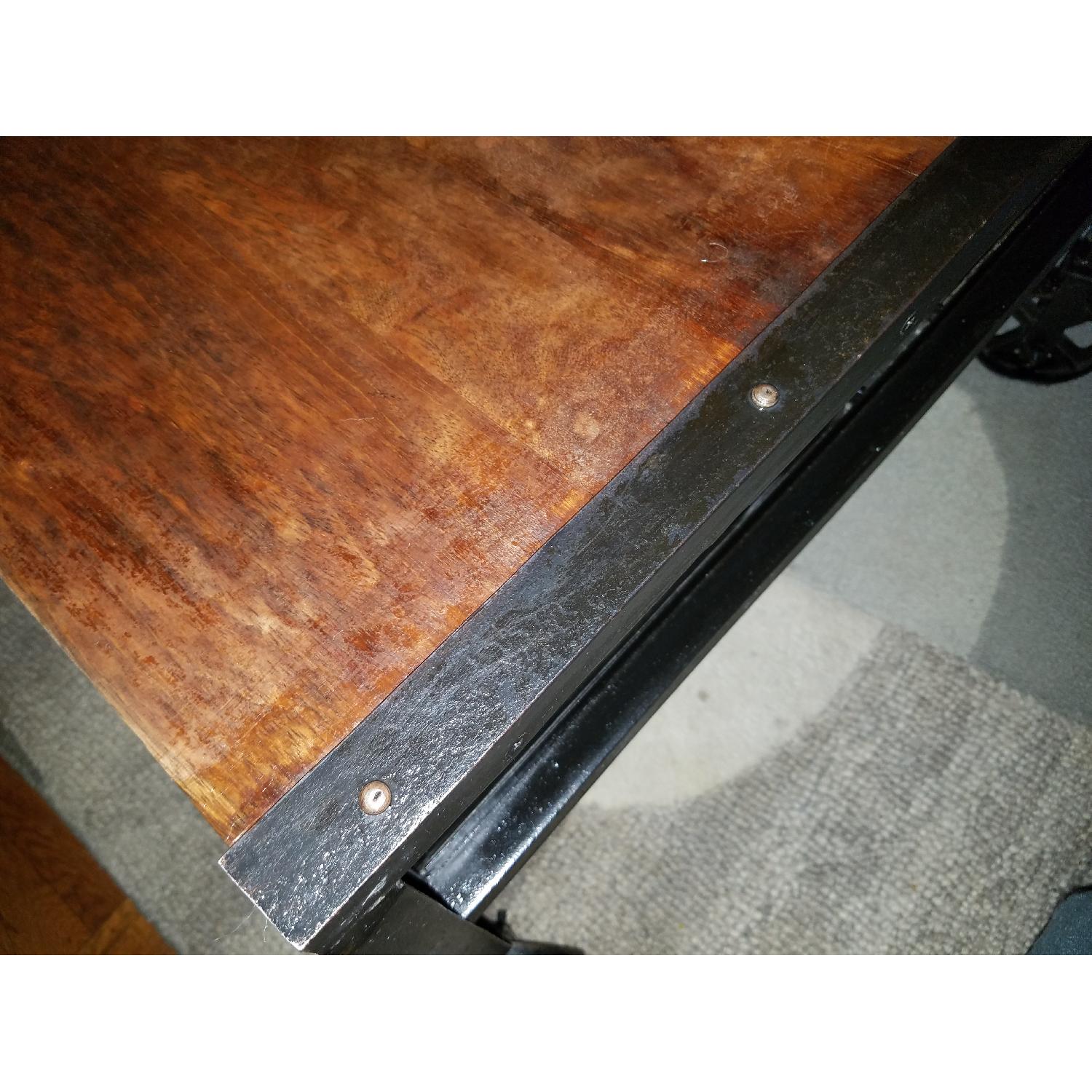 Rustic Industrial Coffee Table - image-9