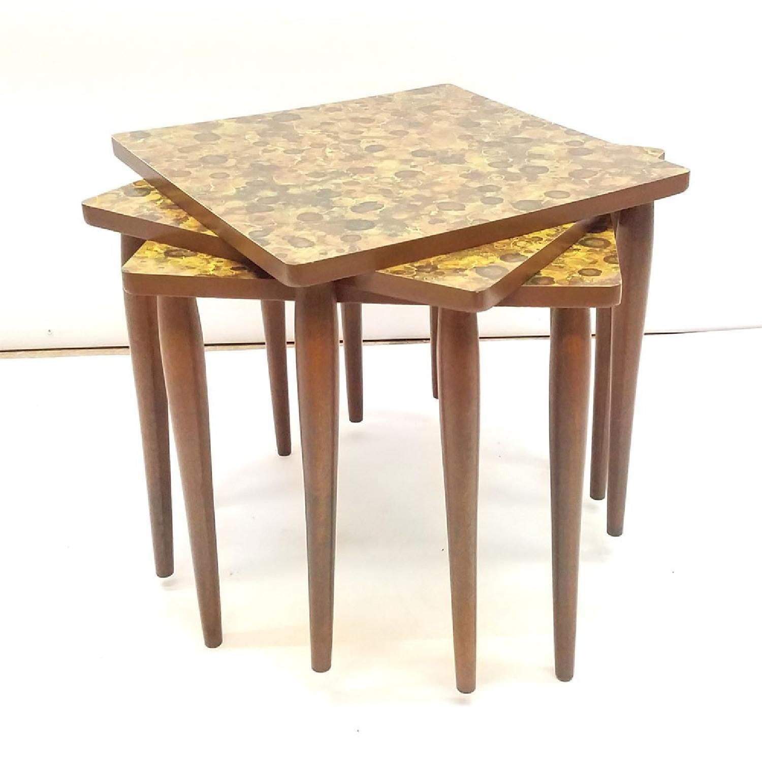 Mid Century Modern Nested Side Tables - image-1