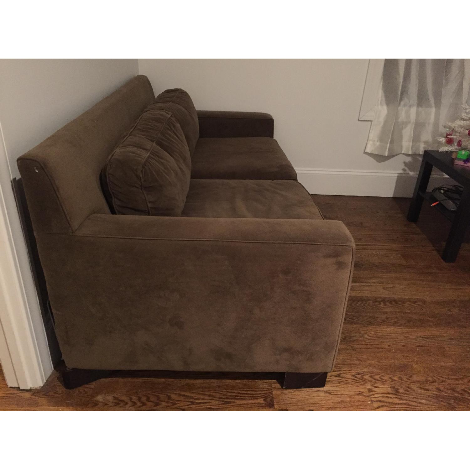 West Elm Verona Mocha Couch - image-2