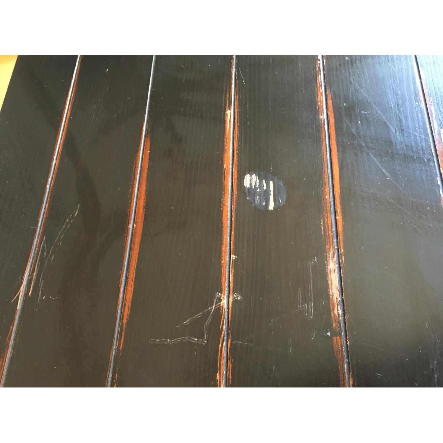 Pier 1 Black & Red Coffee Table - image-4