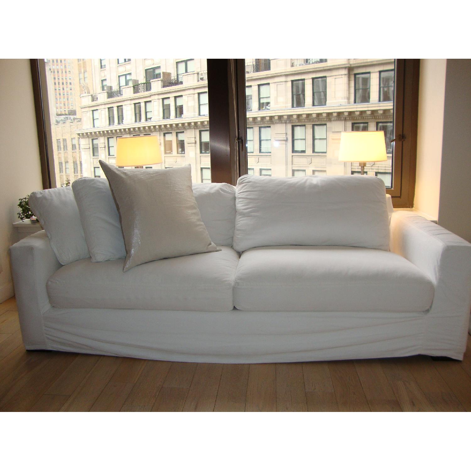 Room & Board Metro Slipcovered Sofa - image-6