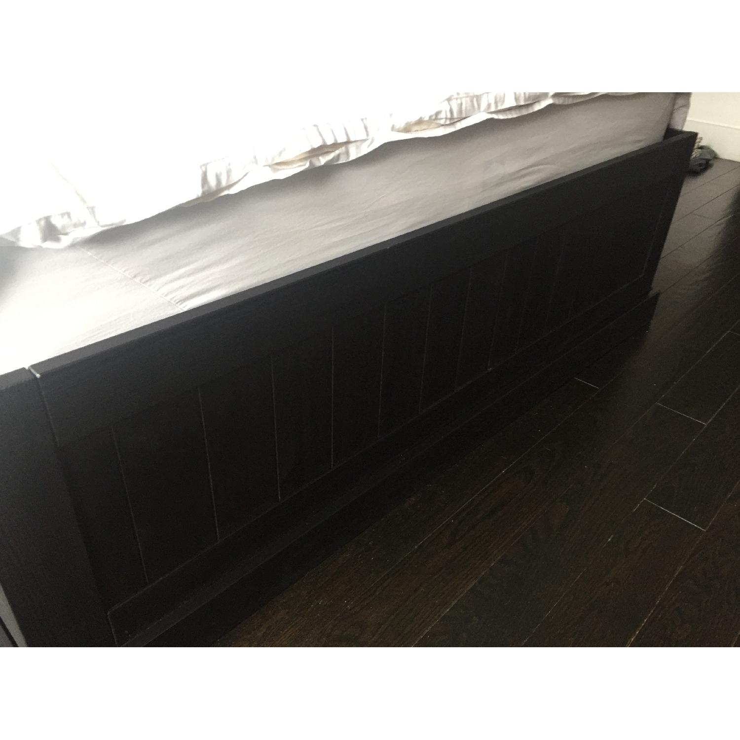 Ikea Fjell Queen Storage Bed Frame AptDeco