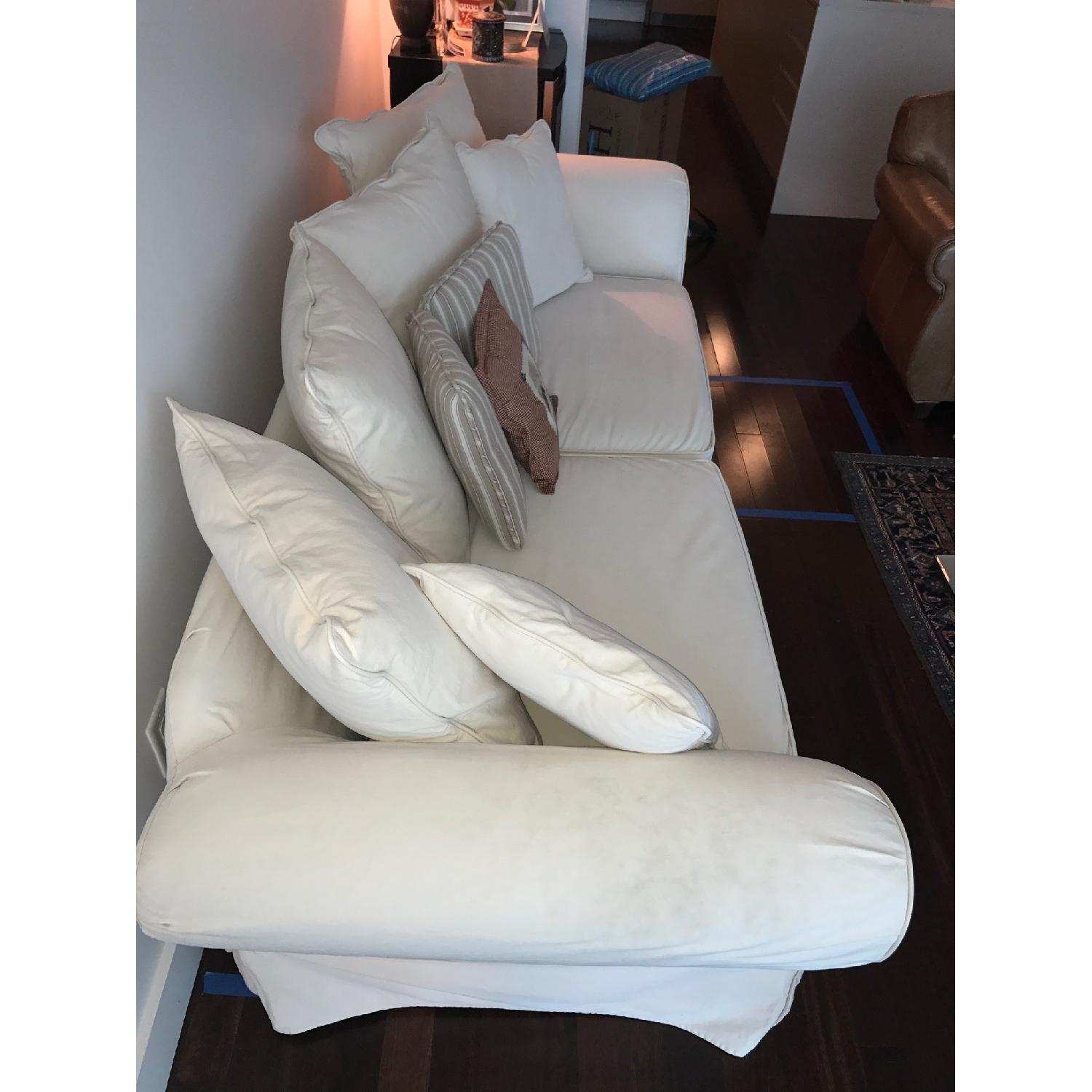 Pottery Barn Charleston Roll Arm Sofa - image-1