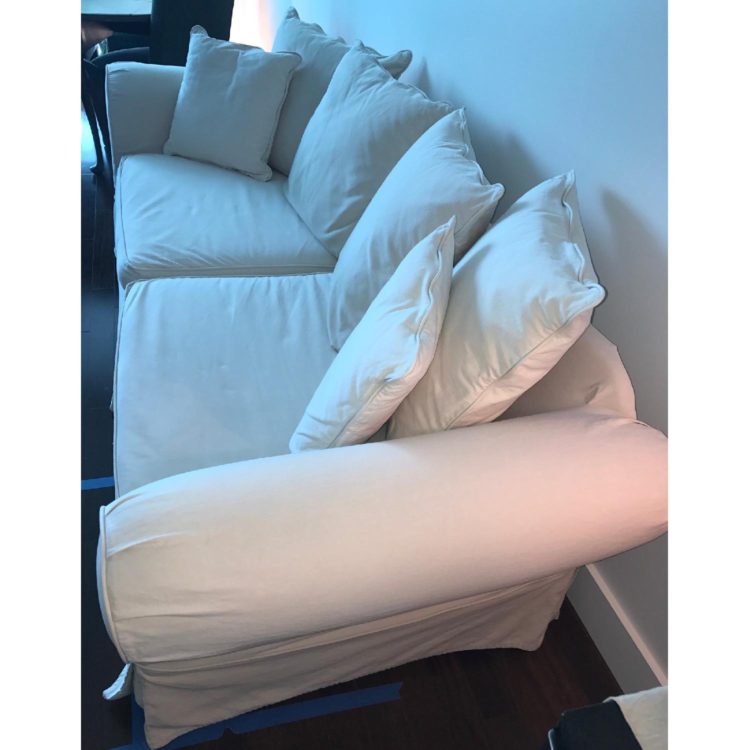 Pottery Barn Charleston Roll Arm Sofa - image-3