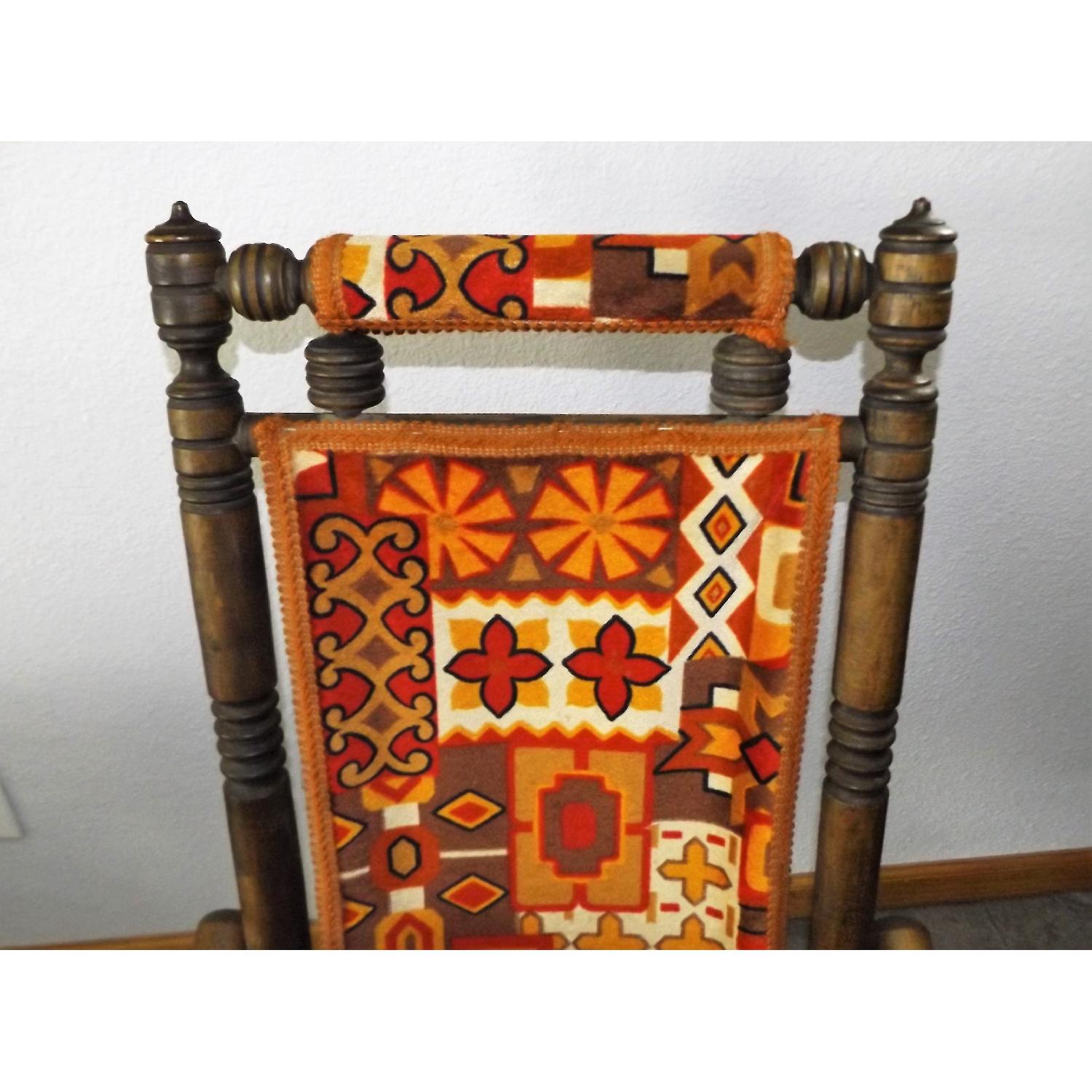 Vintage Platform Spring Rocking Chair - image-5