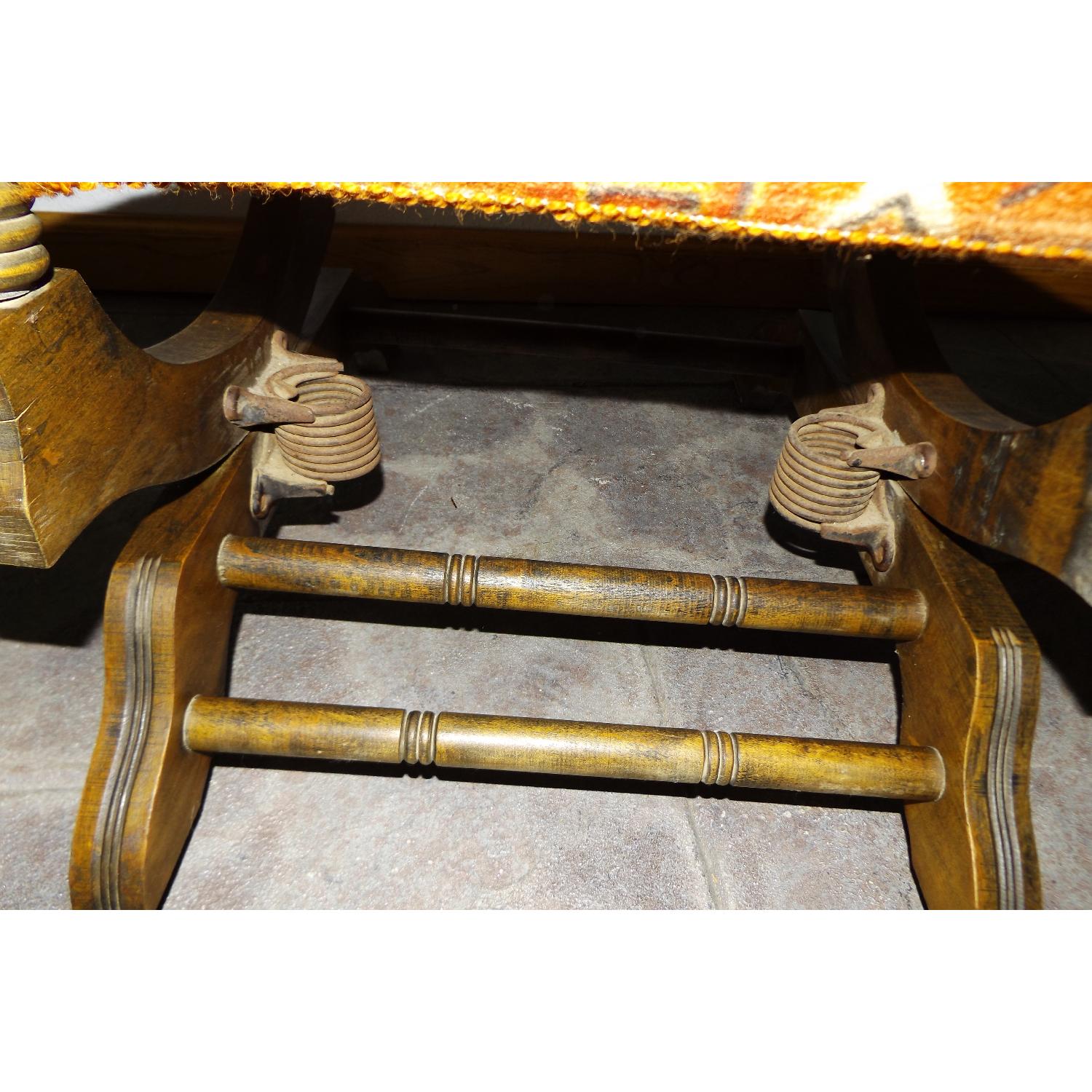 Vintage Platform Spring Rocking Chair - image-8