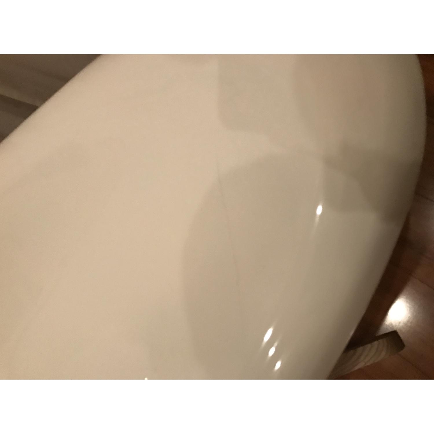 Vitra Eames La Chaise Lounge Reproduction in White - image-6