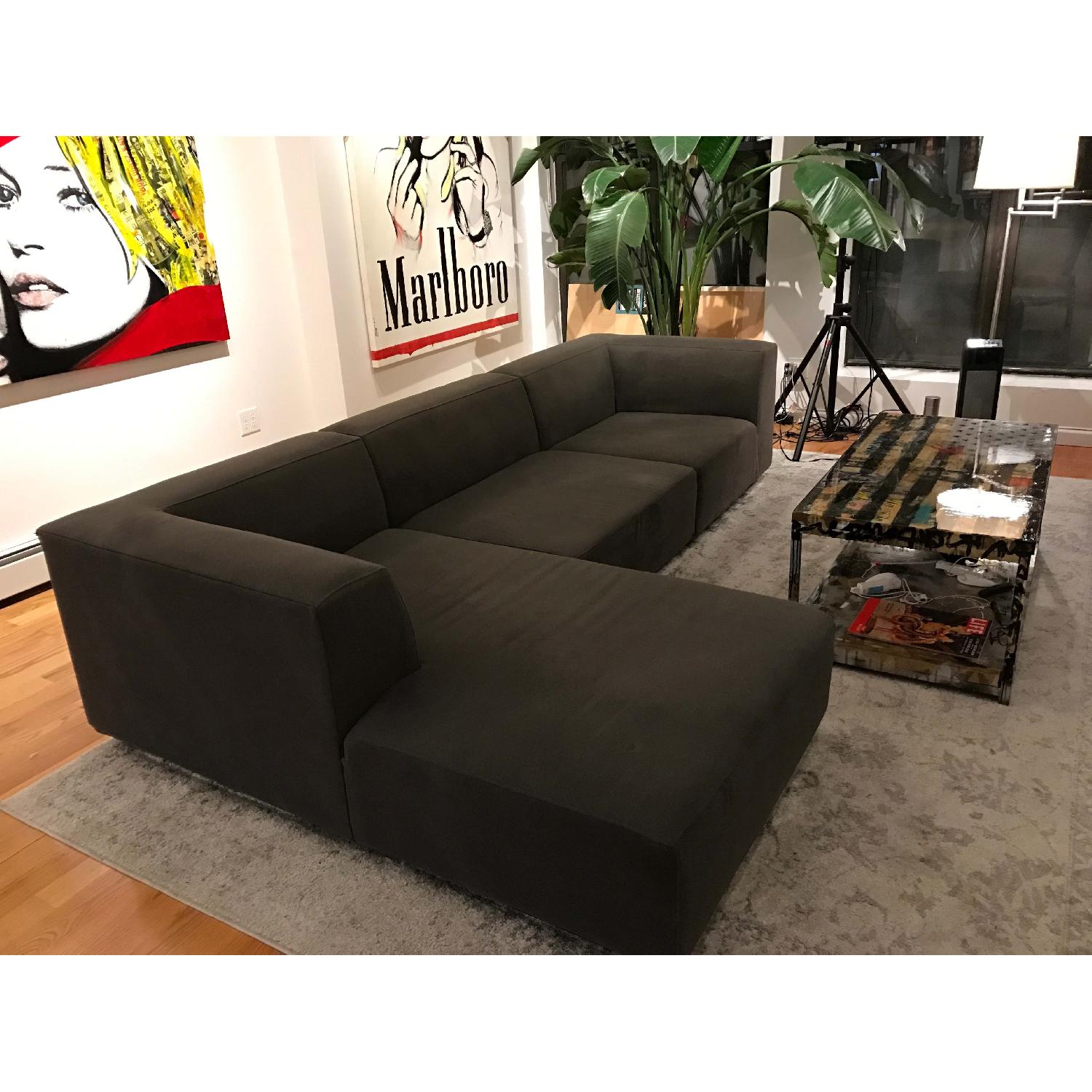 West Elm Baxter Sectional Sofa AptDeco