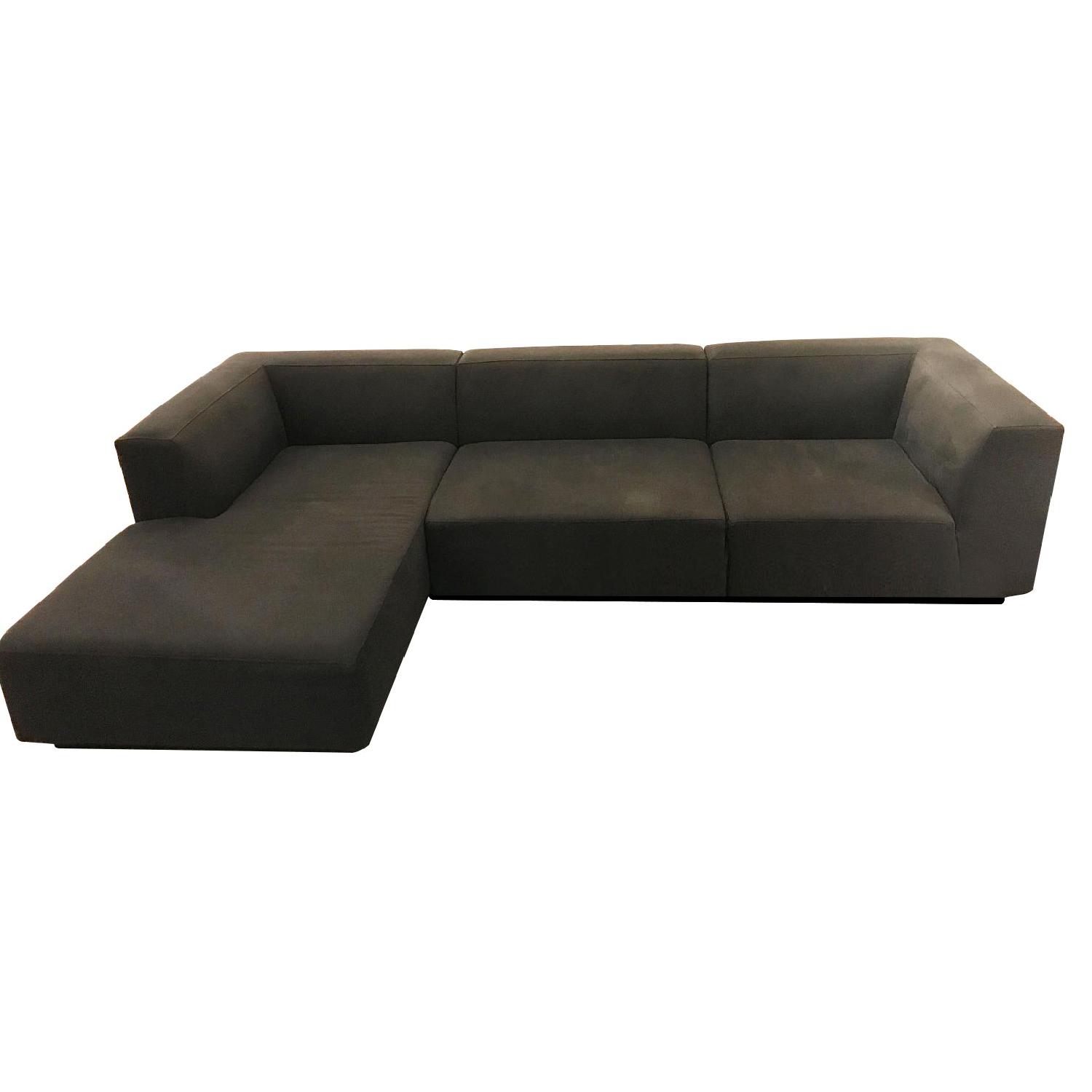 West Elm Baxter Sectional Sofa AptDeco
