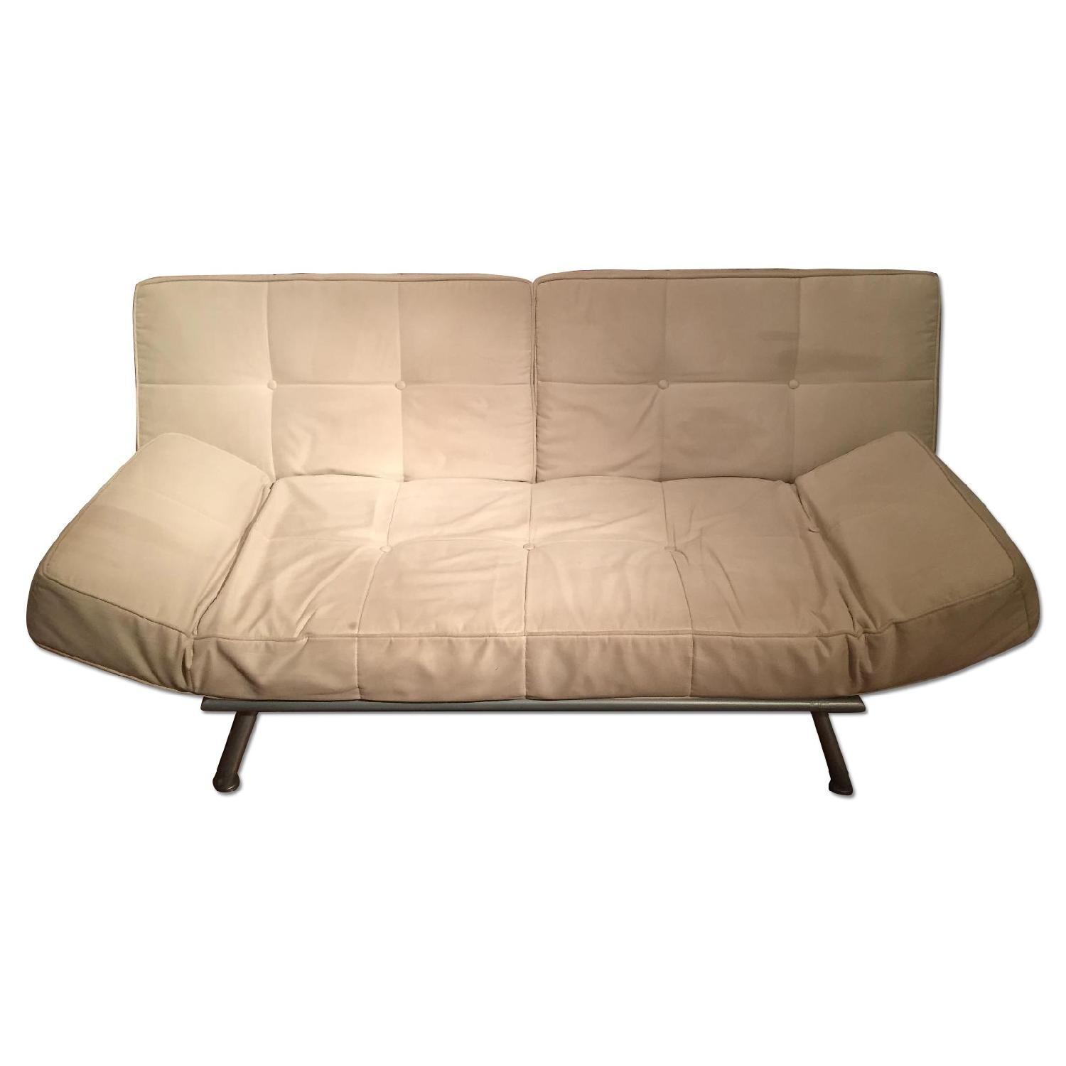 White Futon AptDeco