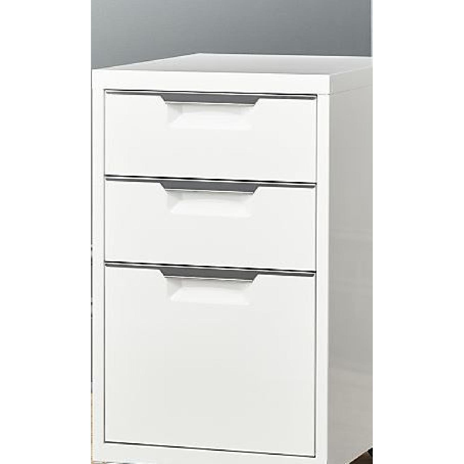 TPS White 3Drawer Filing AptDeco