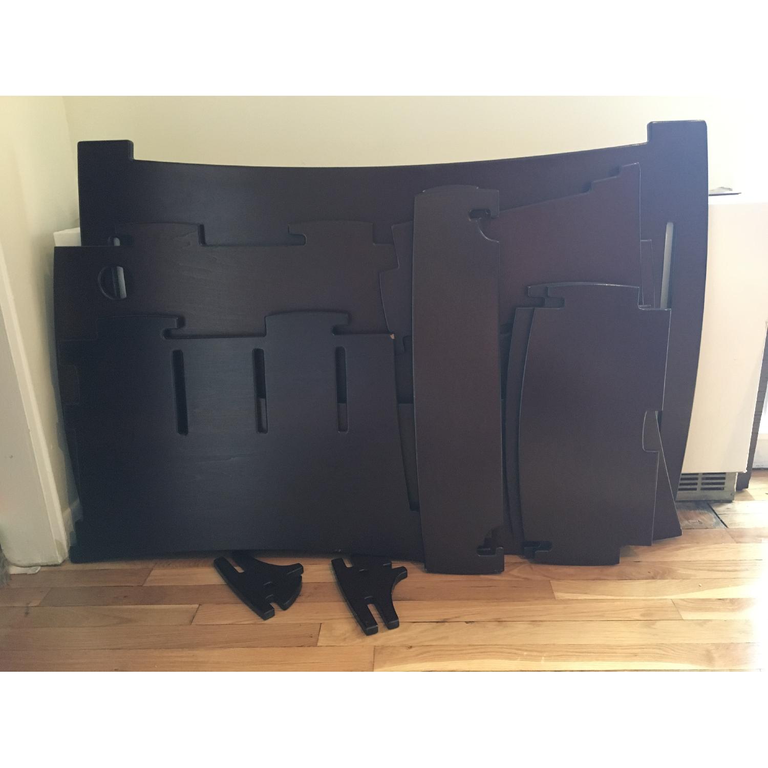 Pier 1 Tool Free Desk w/ Side Shelf - image-2