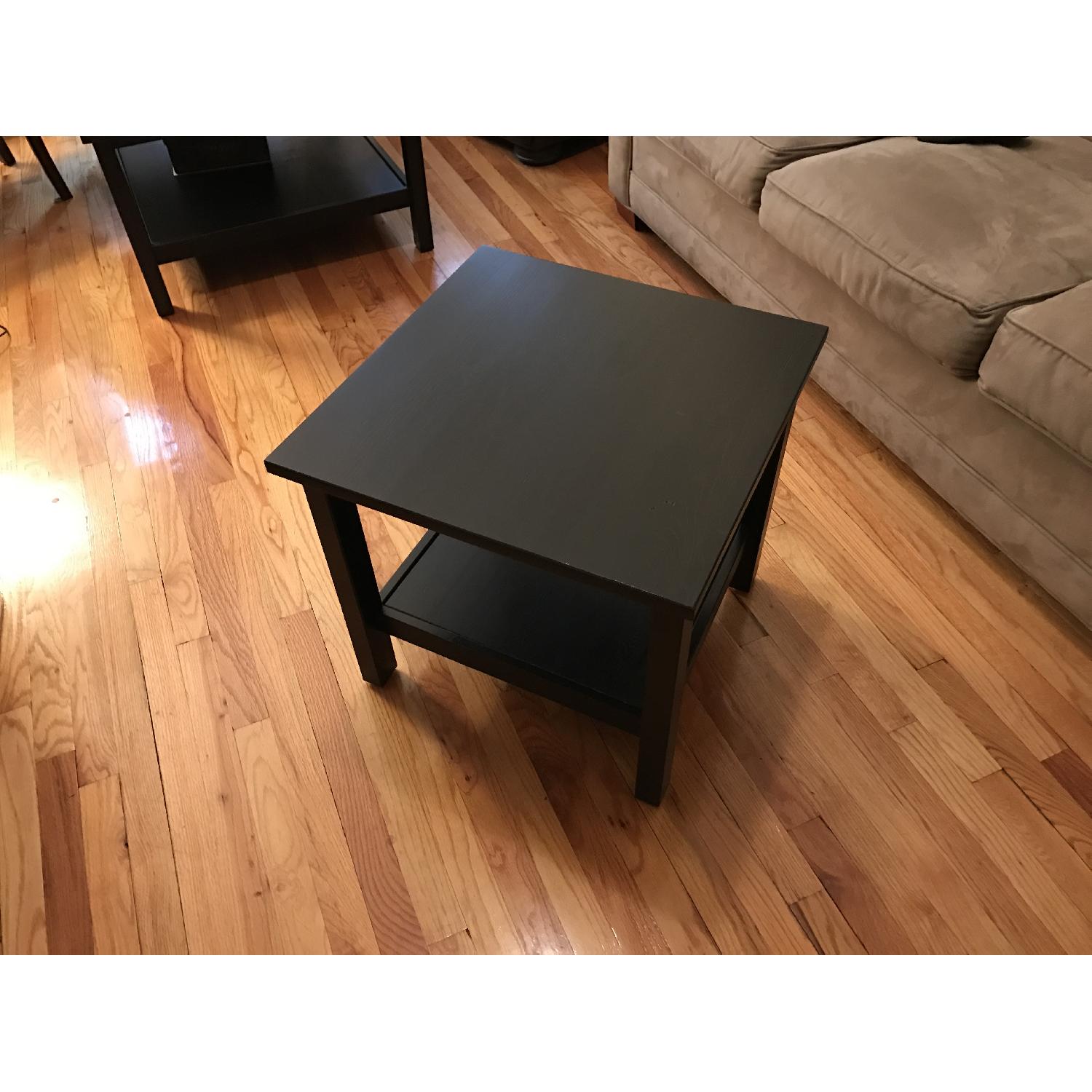 Ikea Hemnes Black End Table - image-3