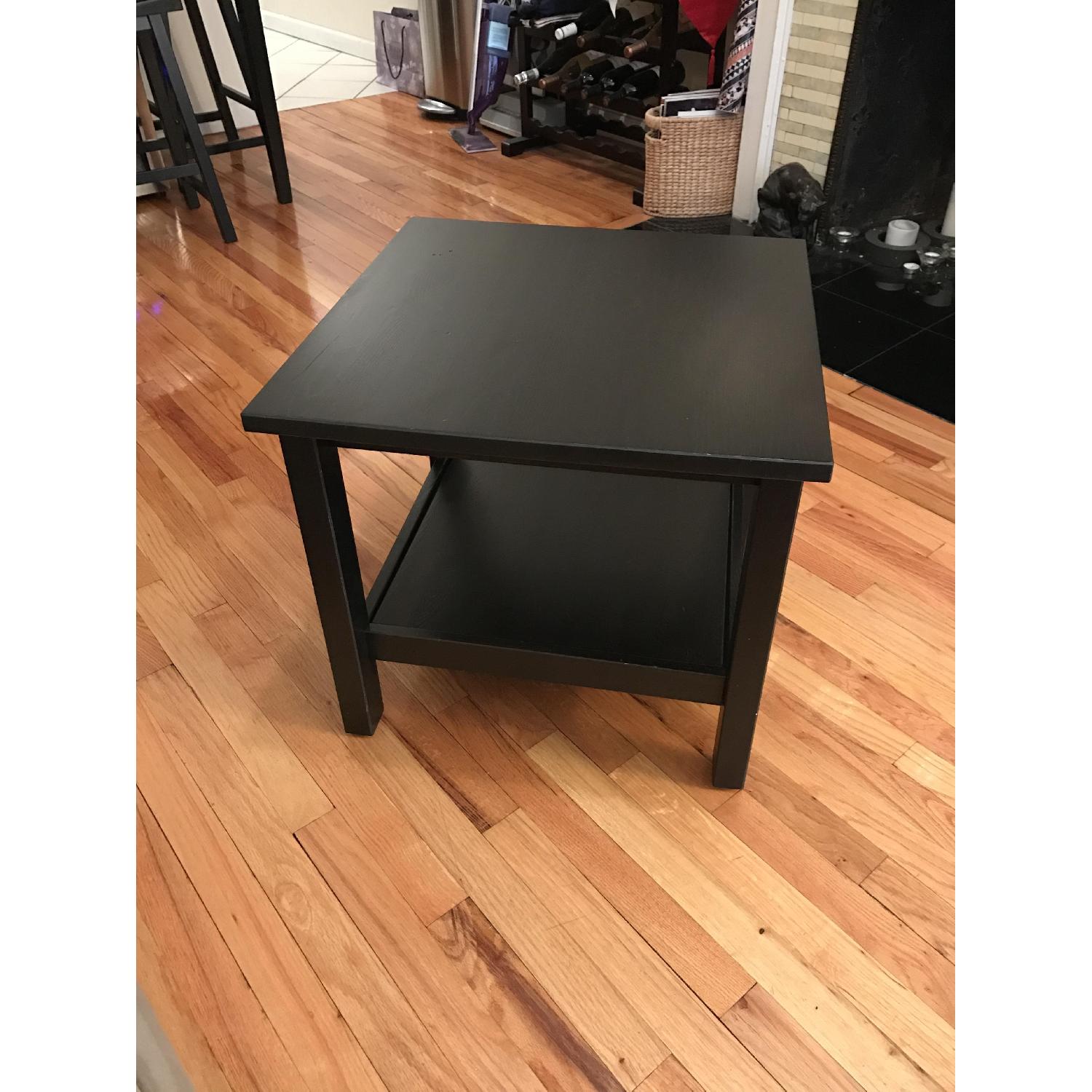 Ikea Hemnes Black End Table - image-4