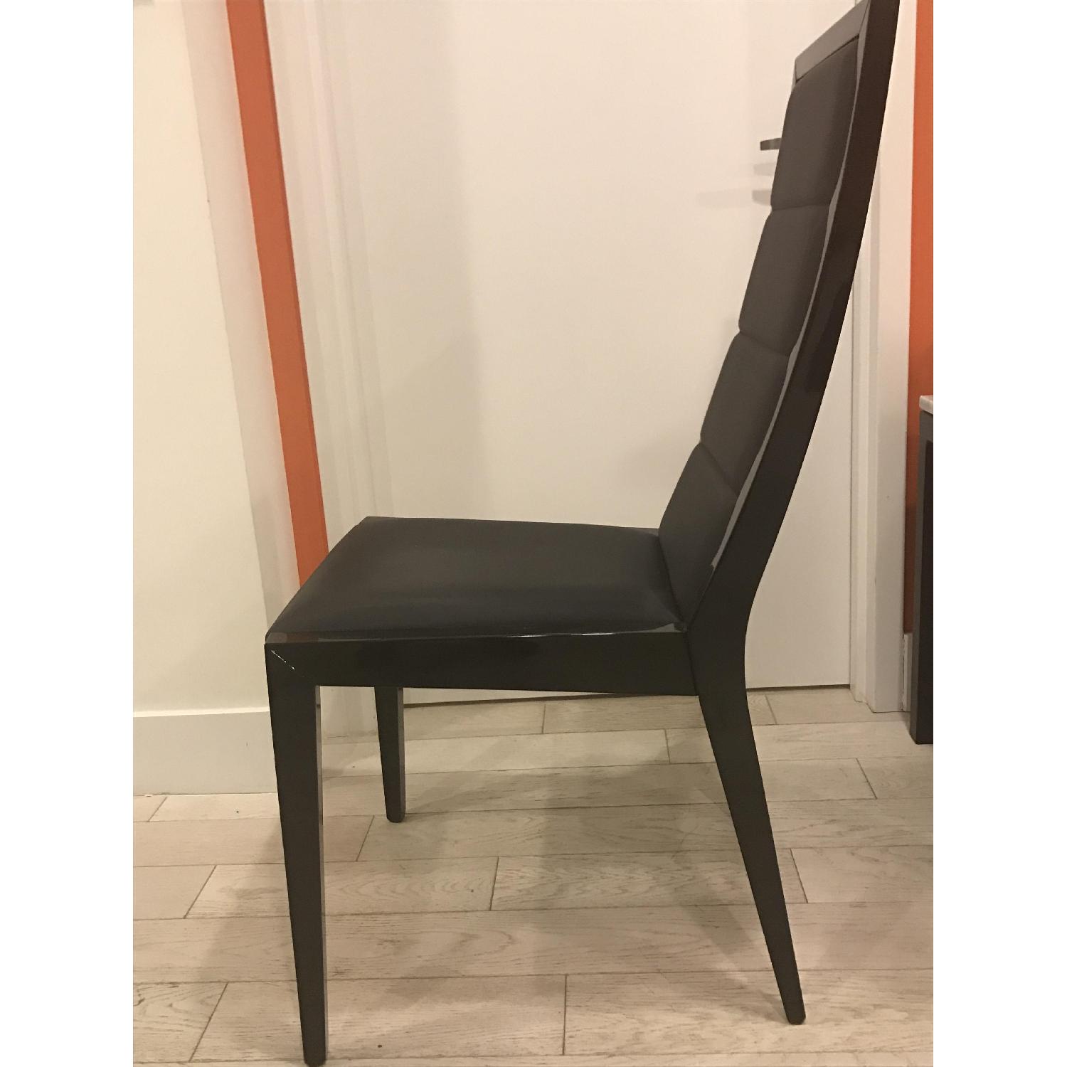 Rosetto Sapphire Black italian Dining Chairs - image-6