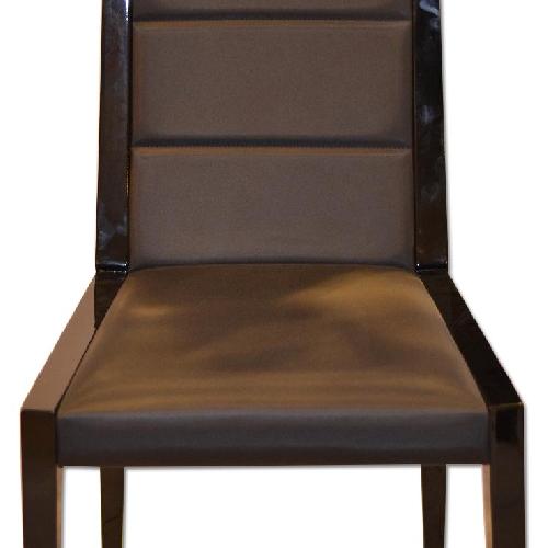 Used Rosetto Sapphire Black italian Dining Chairs for sale on AptDeco