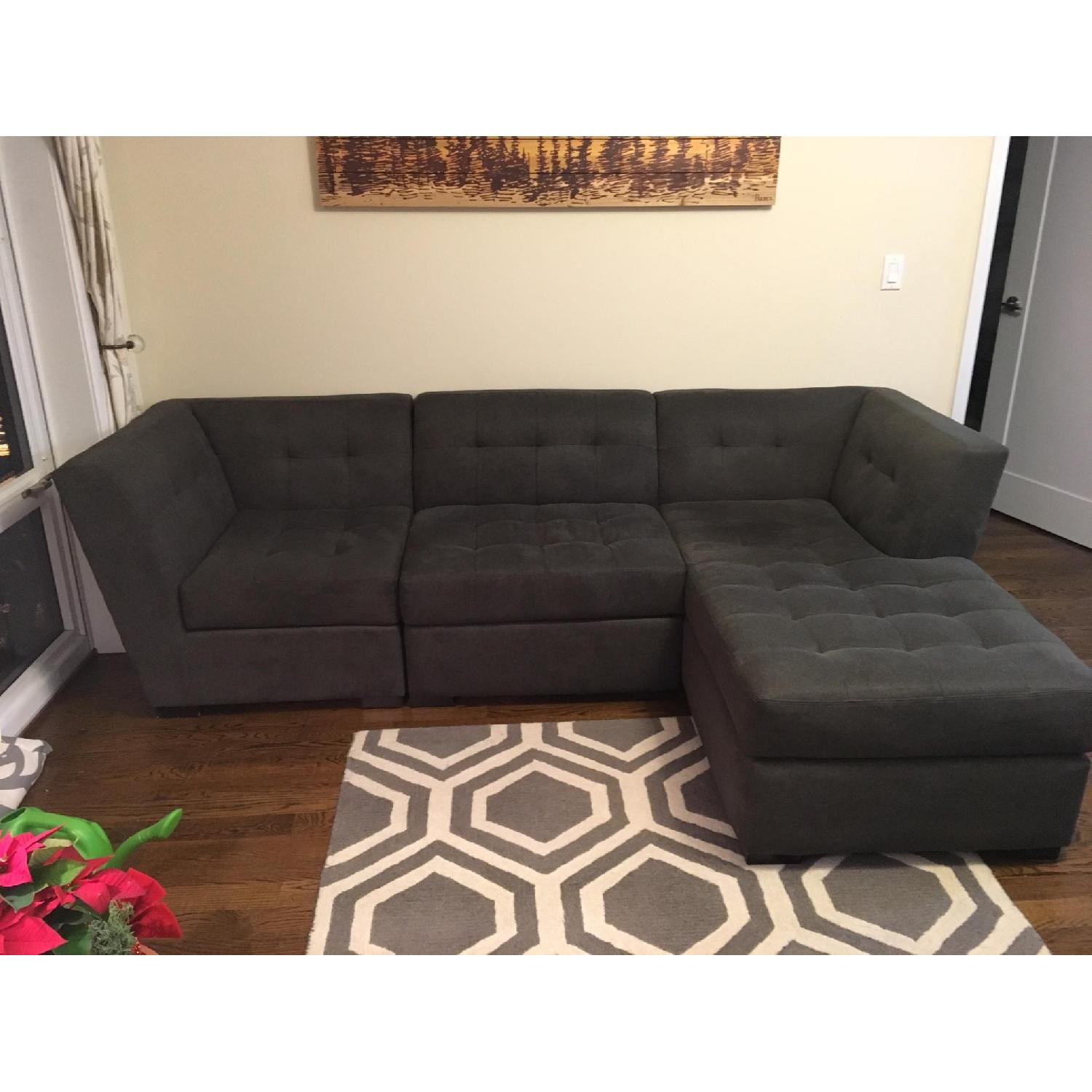Macy's Roxanne Sectional Sofa - image-1