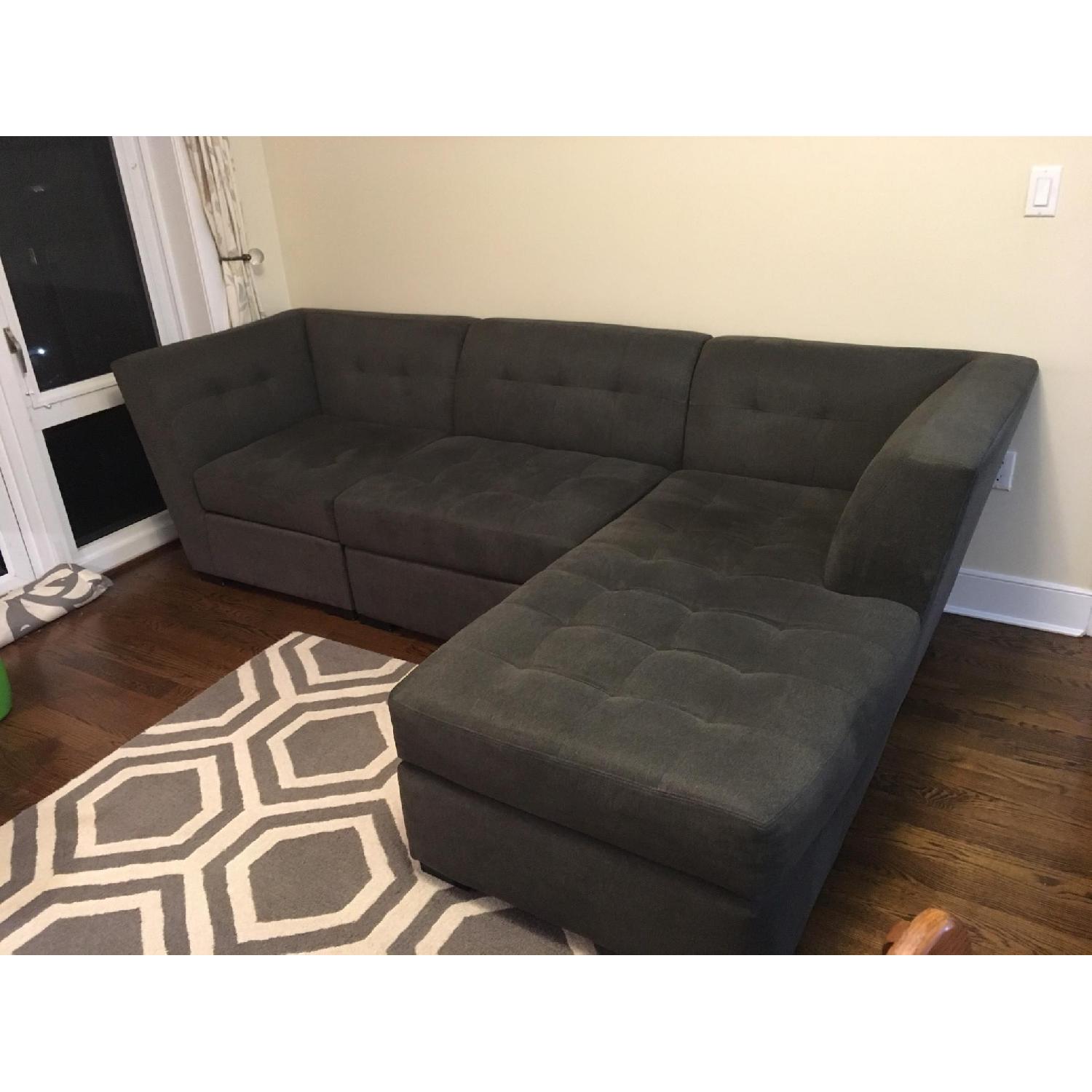 Macy's Roxanne Sectional Sofa - image-3