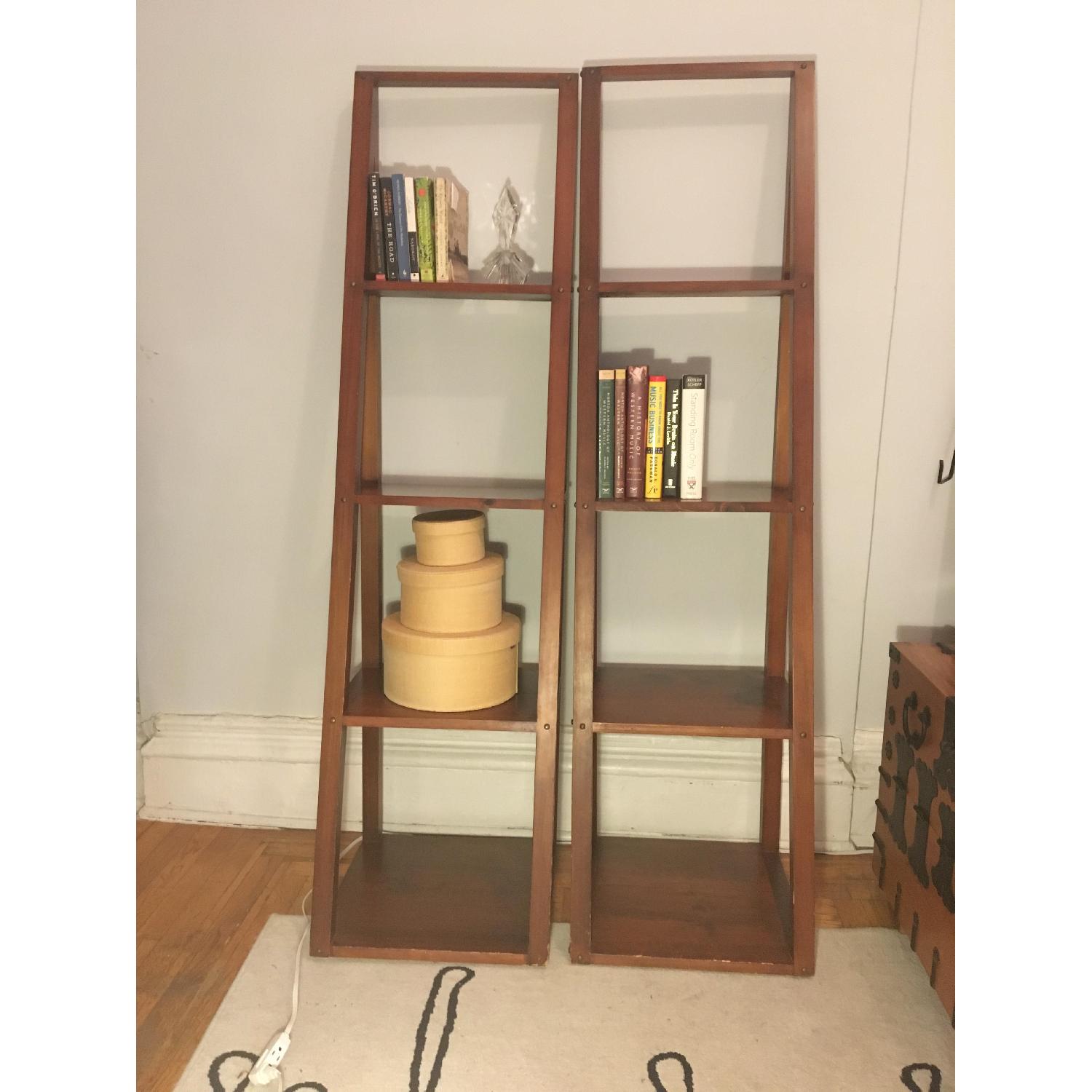 Pier 1 Leaning Bookshelves - image-3