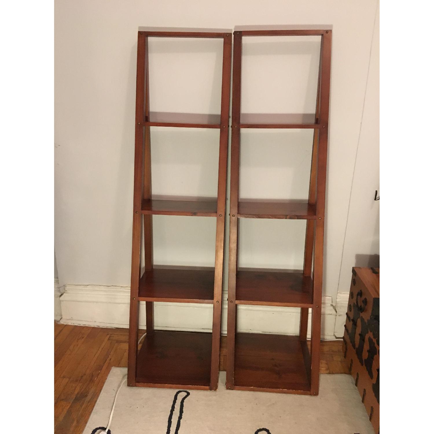 Pier 1 Leaning Bookshelves - image-4