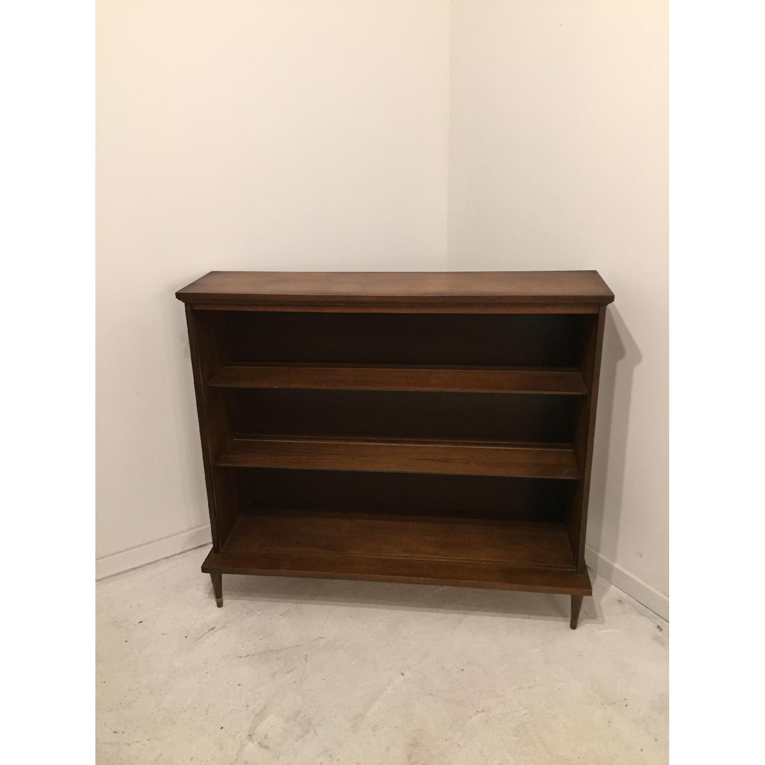 Mid Century Modern Walnut Bookcase - image-1