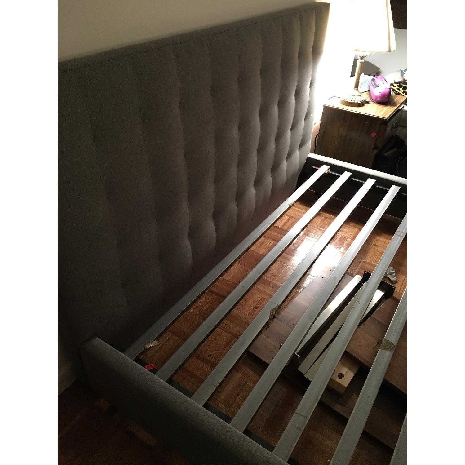 Room & Board Avery King Bed Frame in Dustin Pewter - image-6