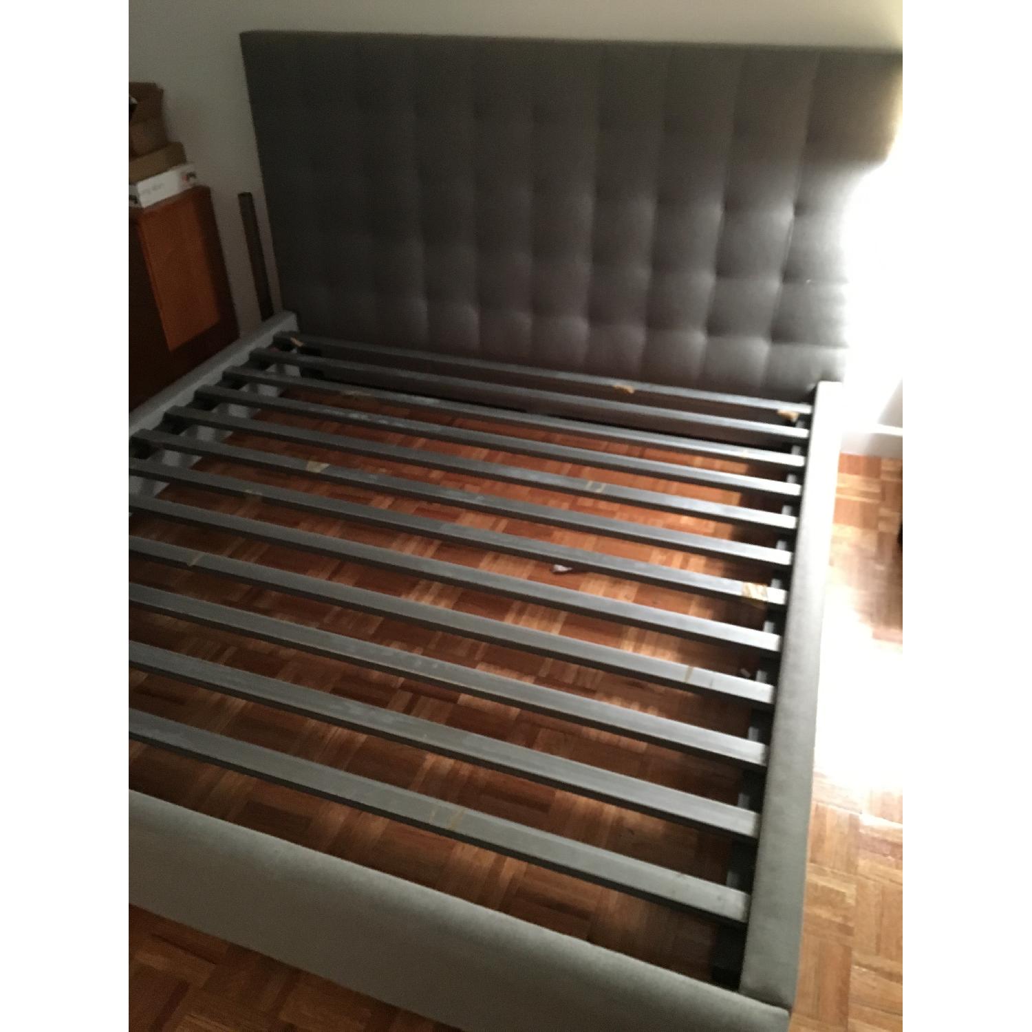 Room & Board Avery King Bed Frame in Dustin Pewter - image-7
