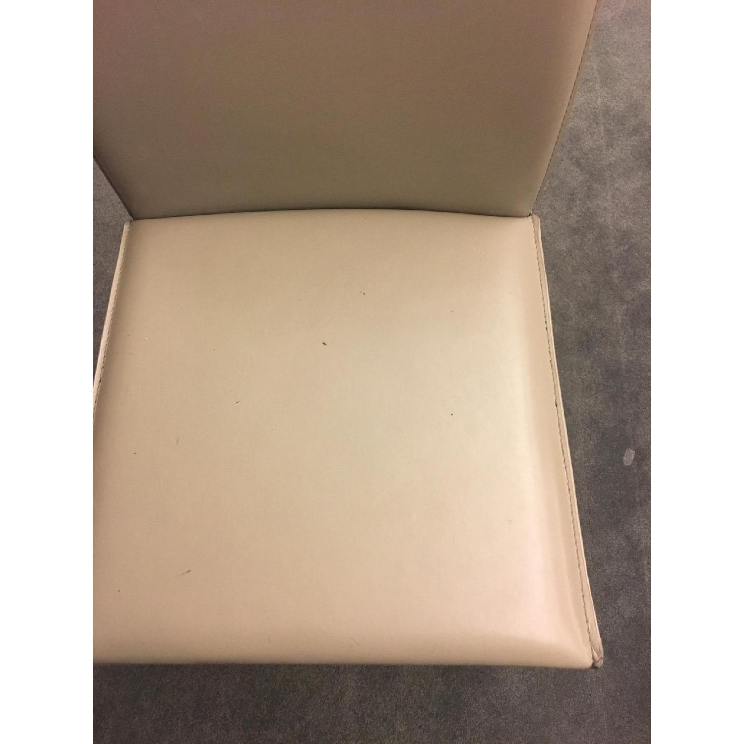 Crate and Barrel Folio Top-Grain Leather Dining Chair - image-3