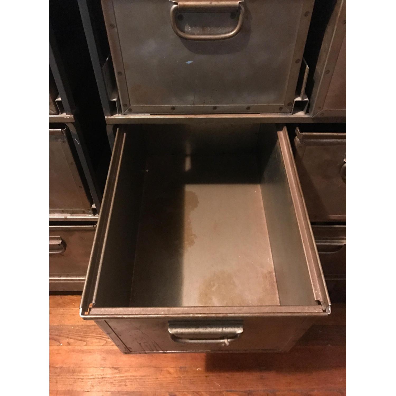 Vintage Industrial Metal Drawers - image-3