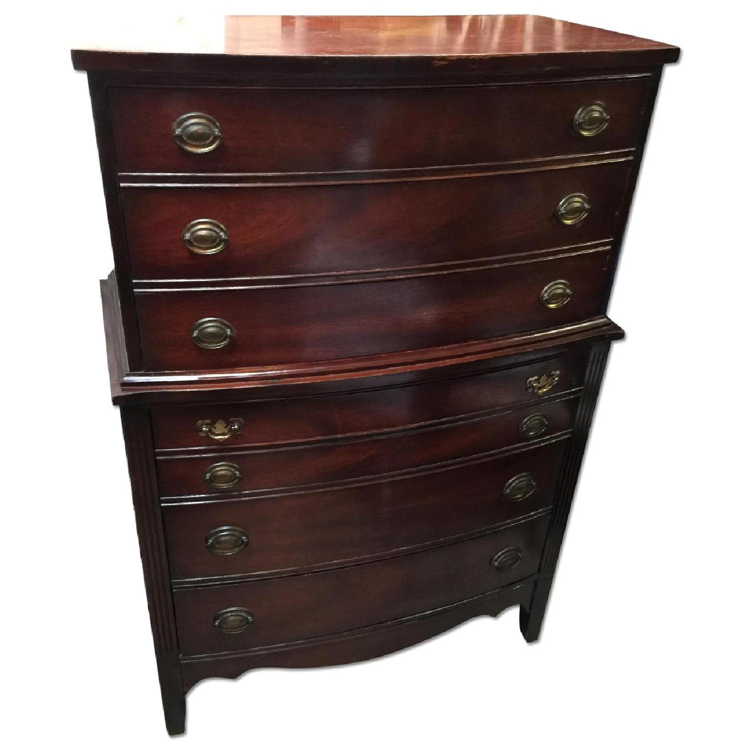 1940s Dixis Mahogany Dresser - image-0