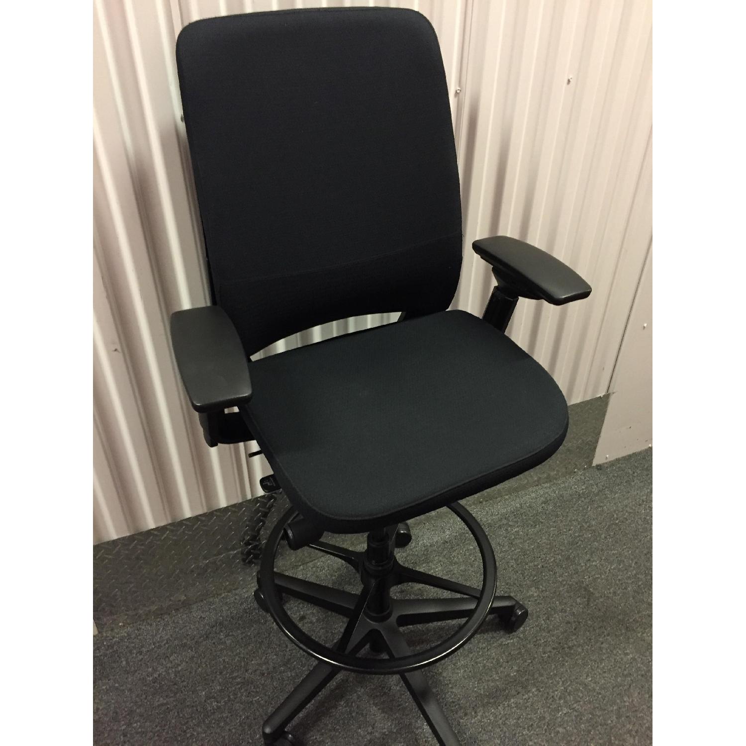 Steelcase Amia Drafting Chair/Stool - image-5