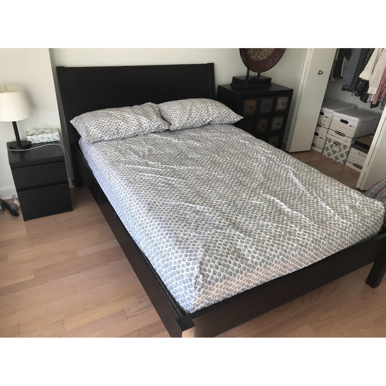 Ikea Nyvoll Bed Frame AptDeco