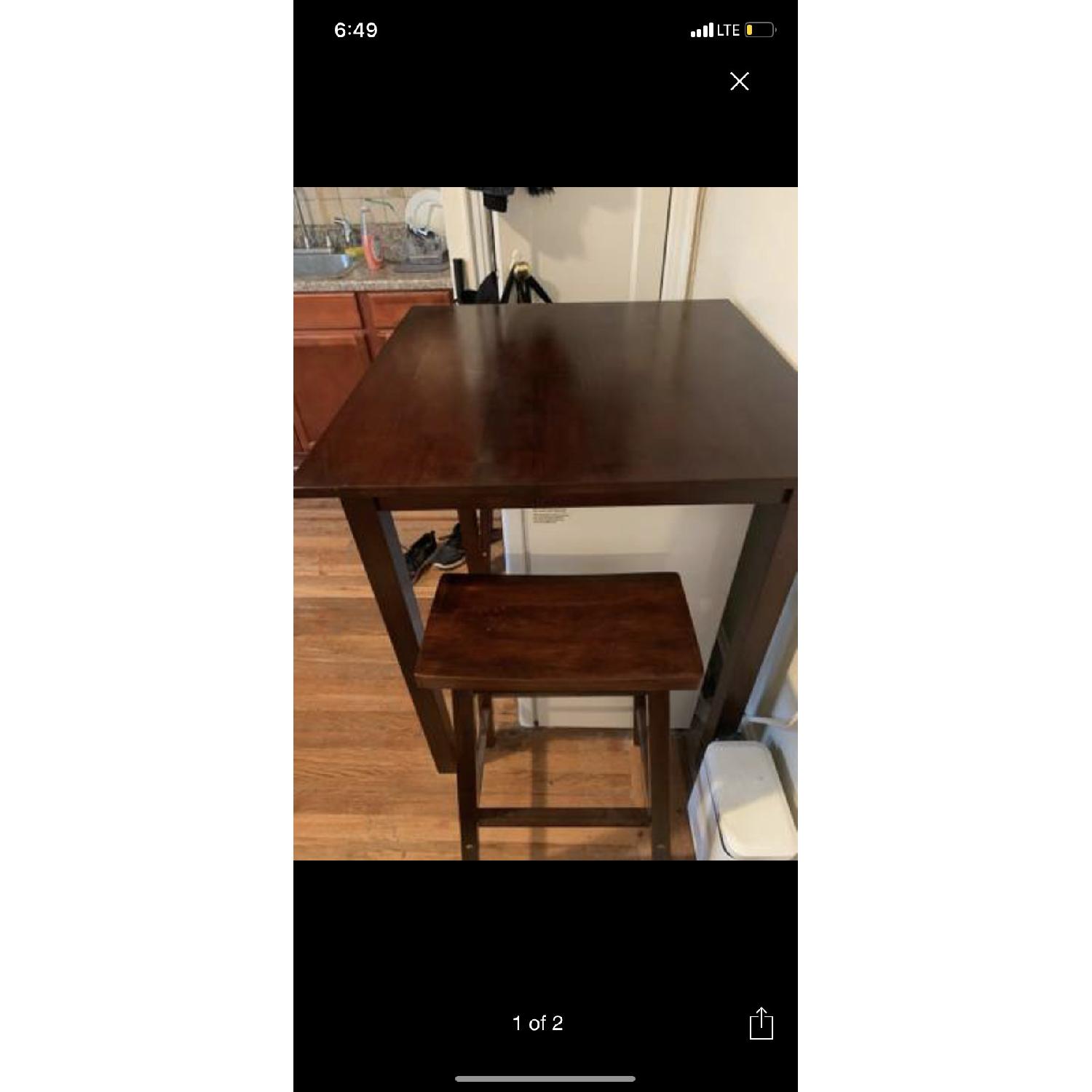 High coffee/dining table - image-1