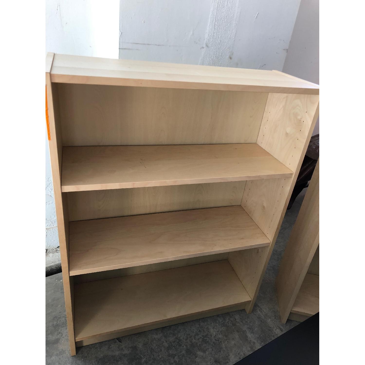 Ikea Billy Birch Veneer Bookcases AptDeco