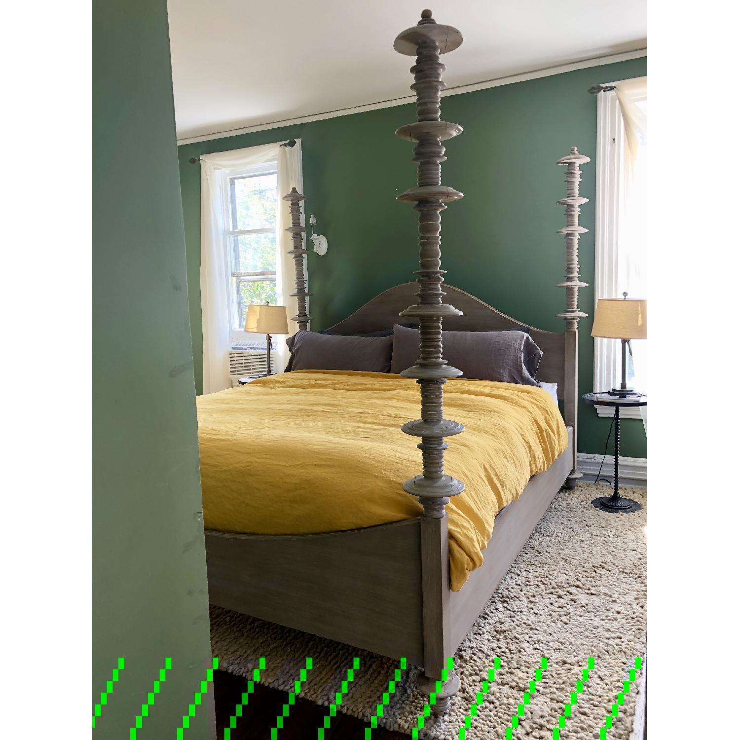 Anthropologie Climbing Spire King Bed Frame - image-3