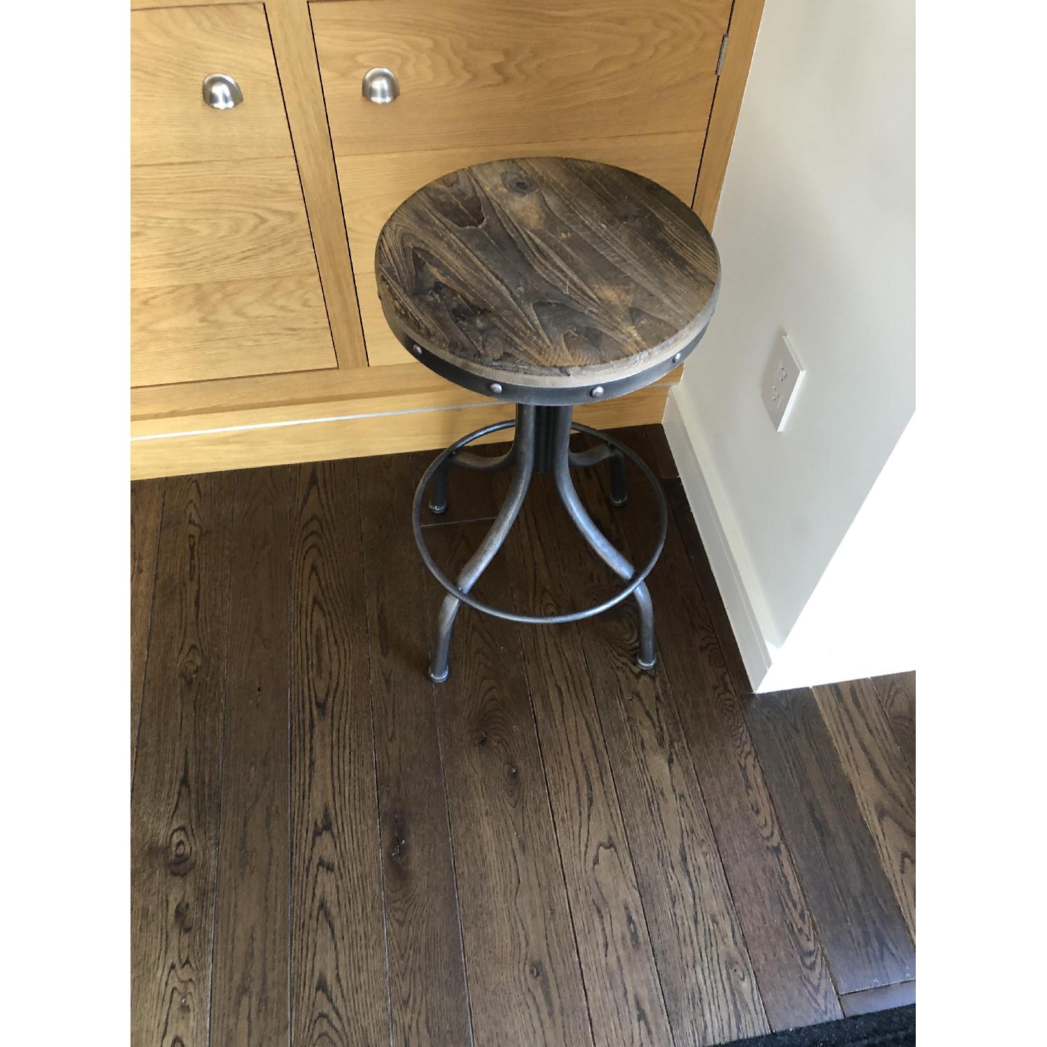 Driftwood Top Barstool - image-1