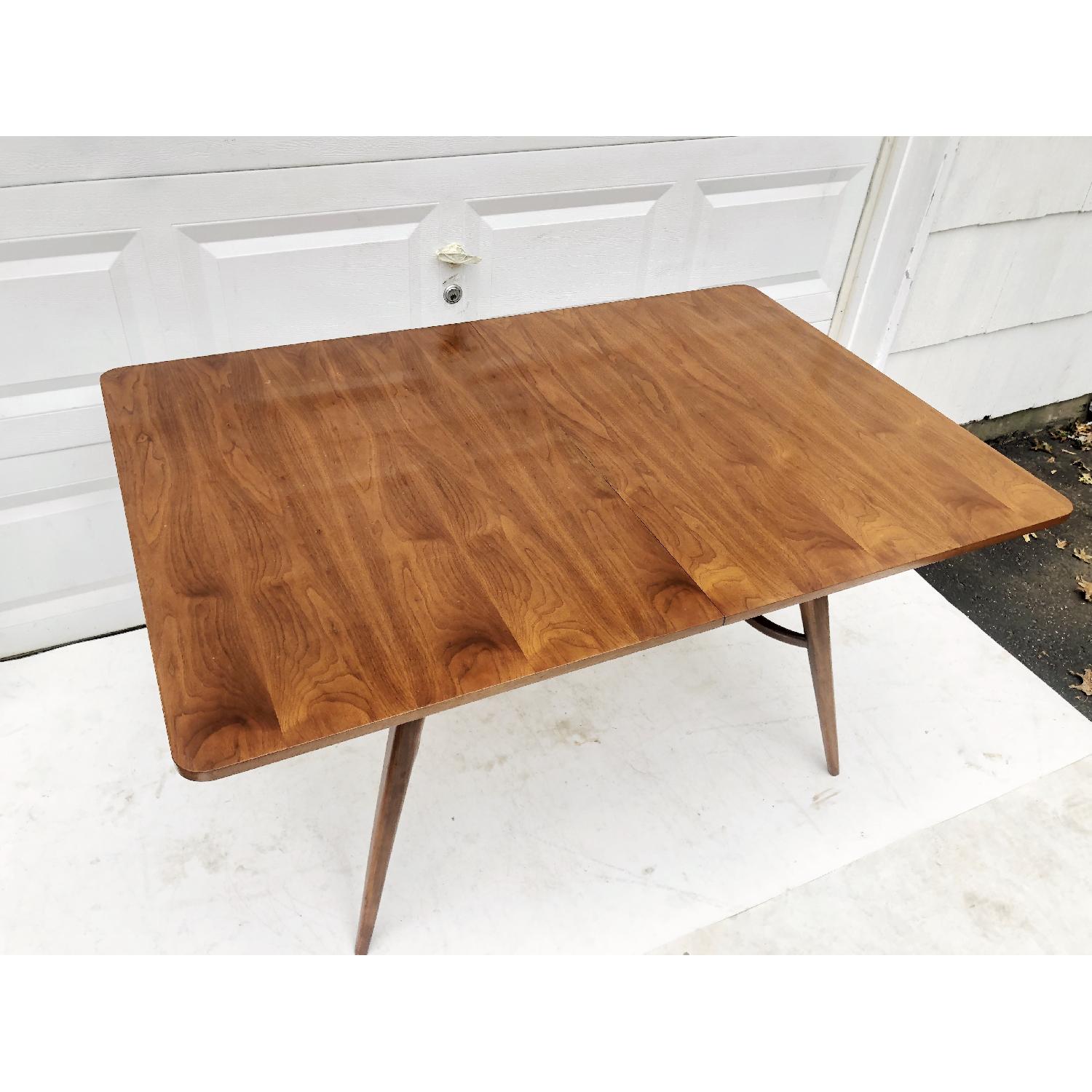 Mid-Century Modern Dining Table w/ 6 Dining Chairs - image-9