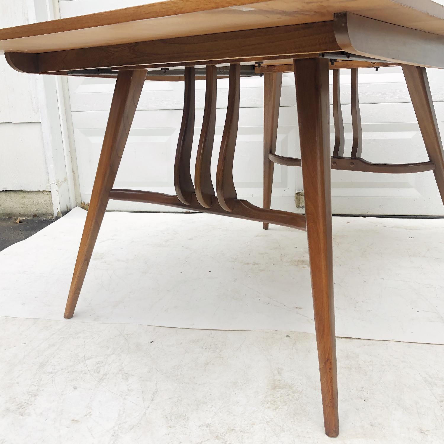 Mid-Century Modern Dining Table w/ 6 Dining Chairs - image-32