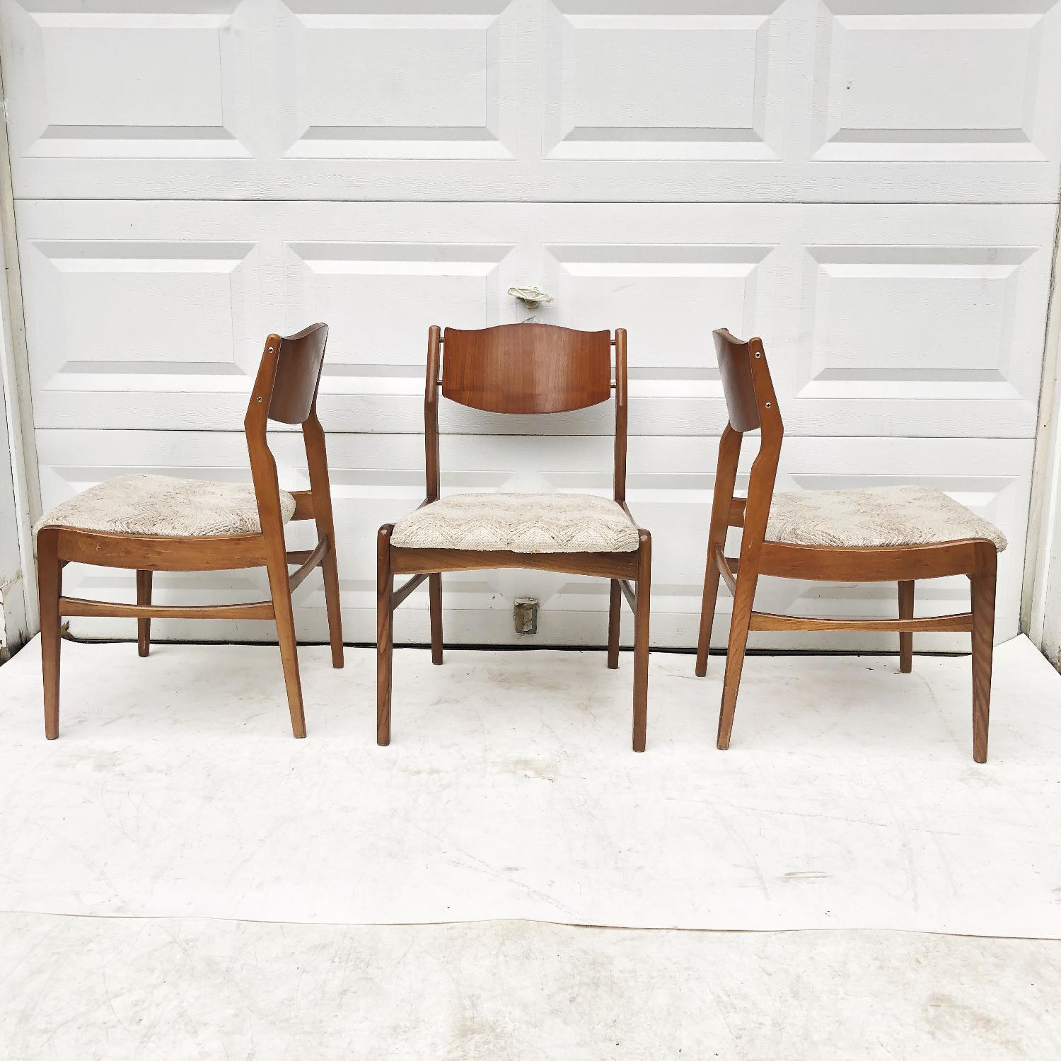 Mid-Century Modern Dining Table w/ 6 Dining Chairs - image-35