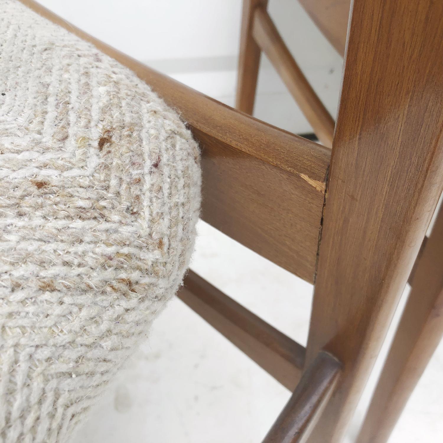 Mid-Century Modern Dining Table w/ 6 Dining Chairs - image-40