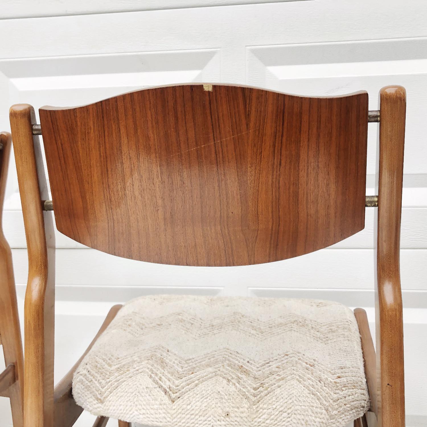 Mid-Century Modern Dining Table w/ 6 Dining Chairs - image-41