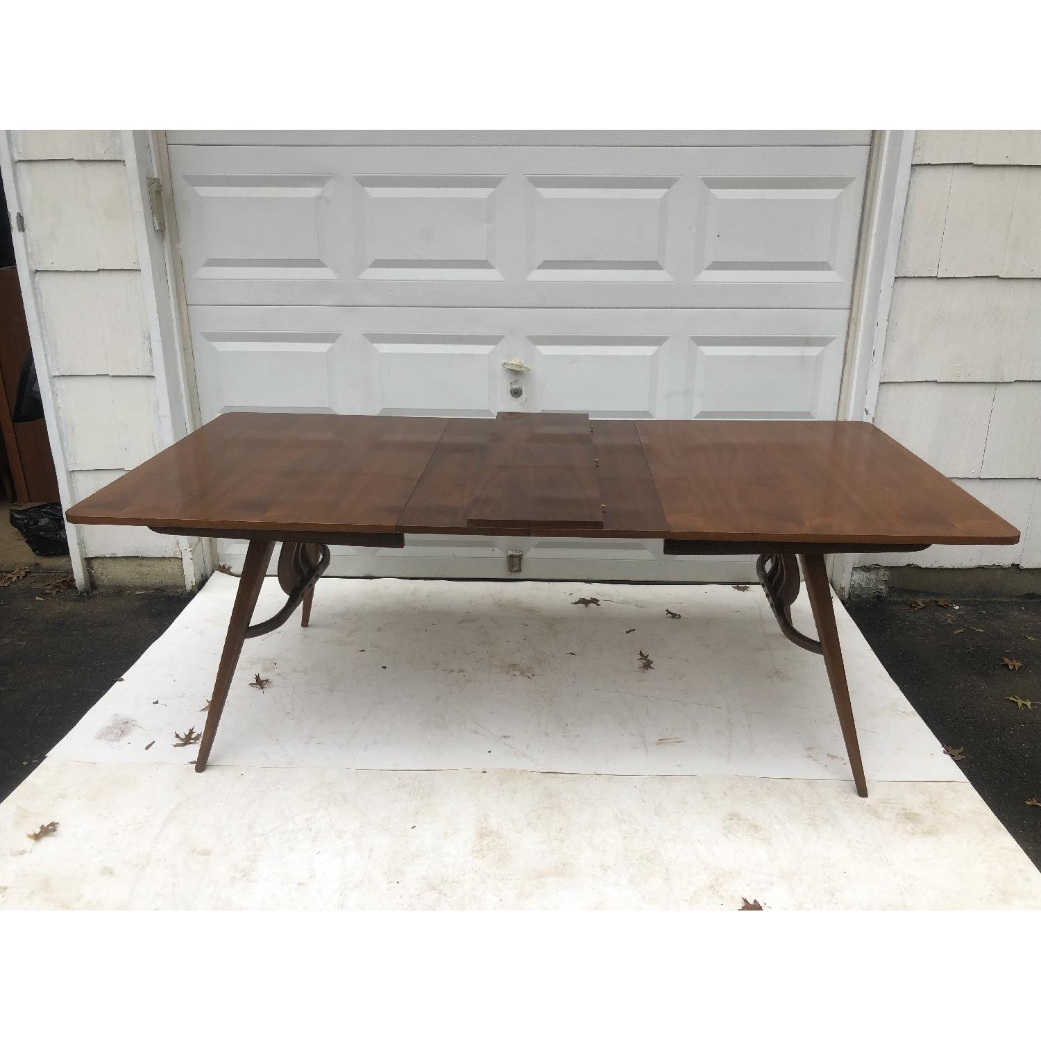 Mid-Century Modern Dining Table w/ 6 Dining Chairs - image-45