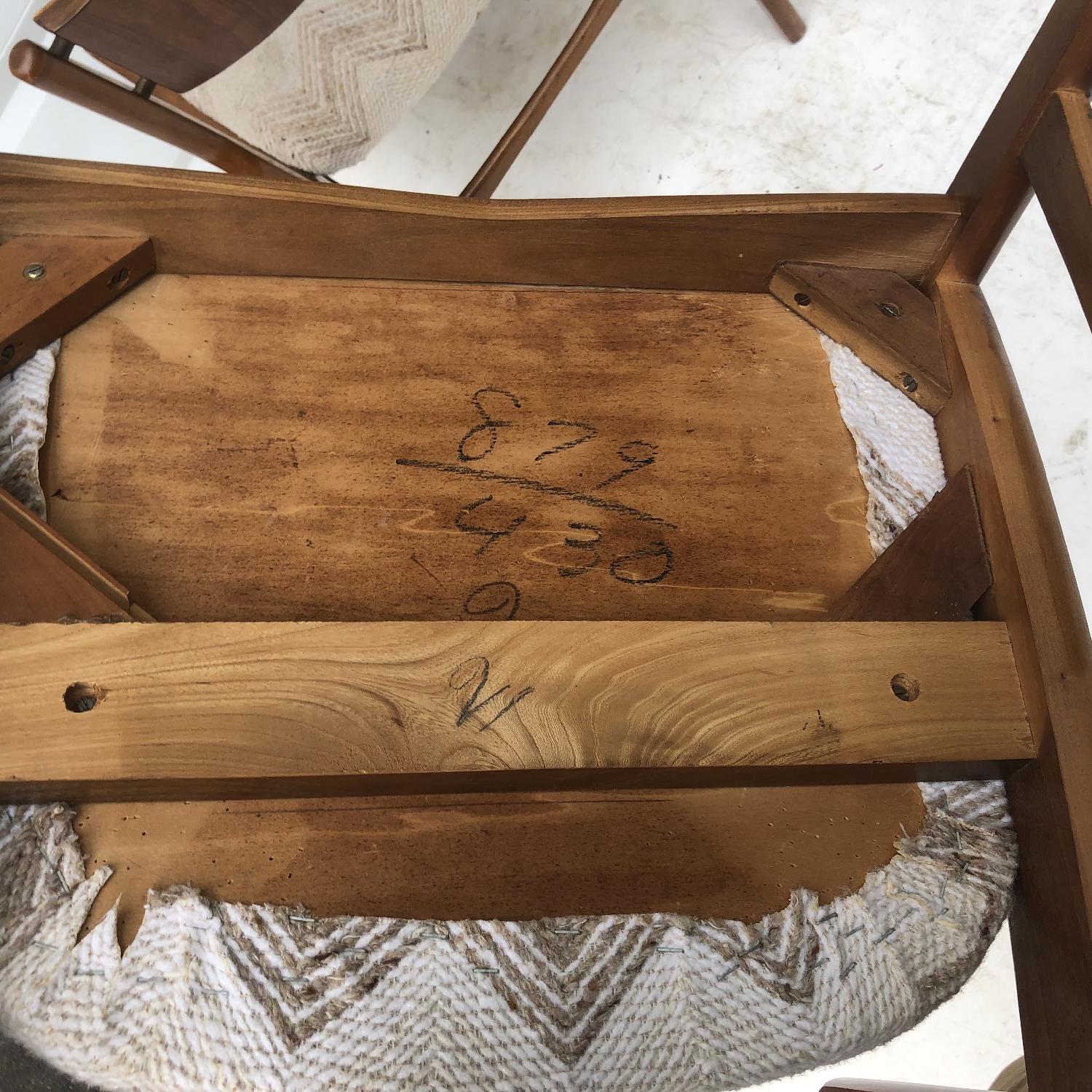 Mid-Century Modern Dining Table w/ 6 Dining Chairs - image-51