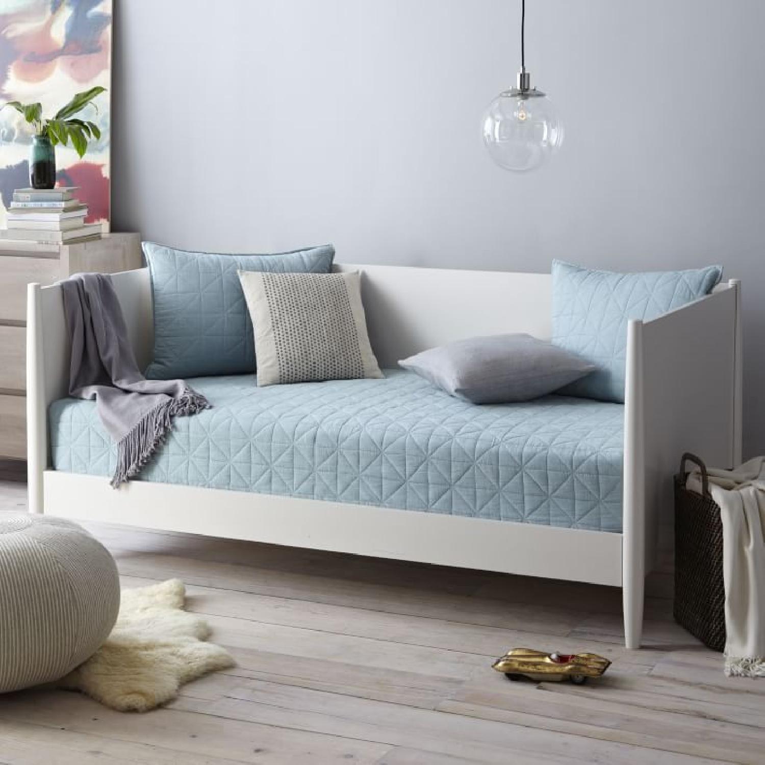 West Elm Mid-Century Daybed in White - image-4