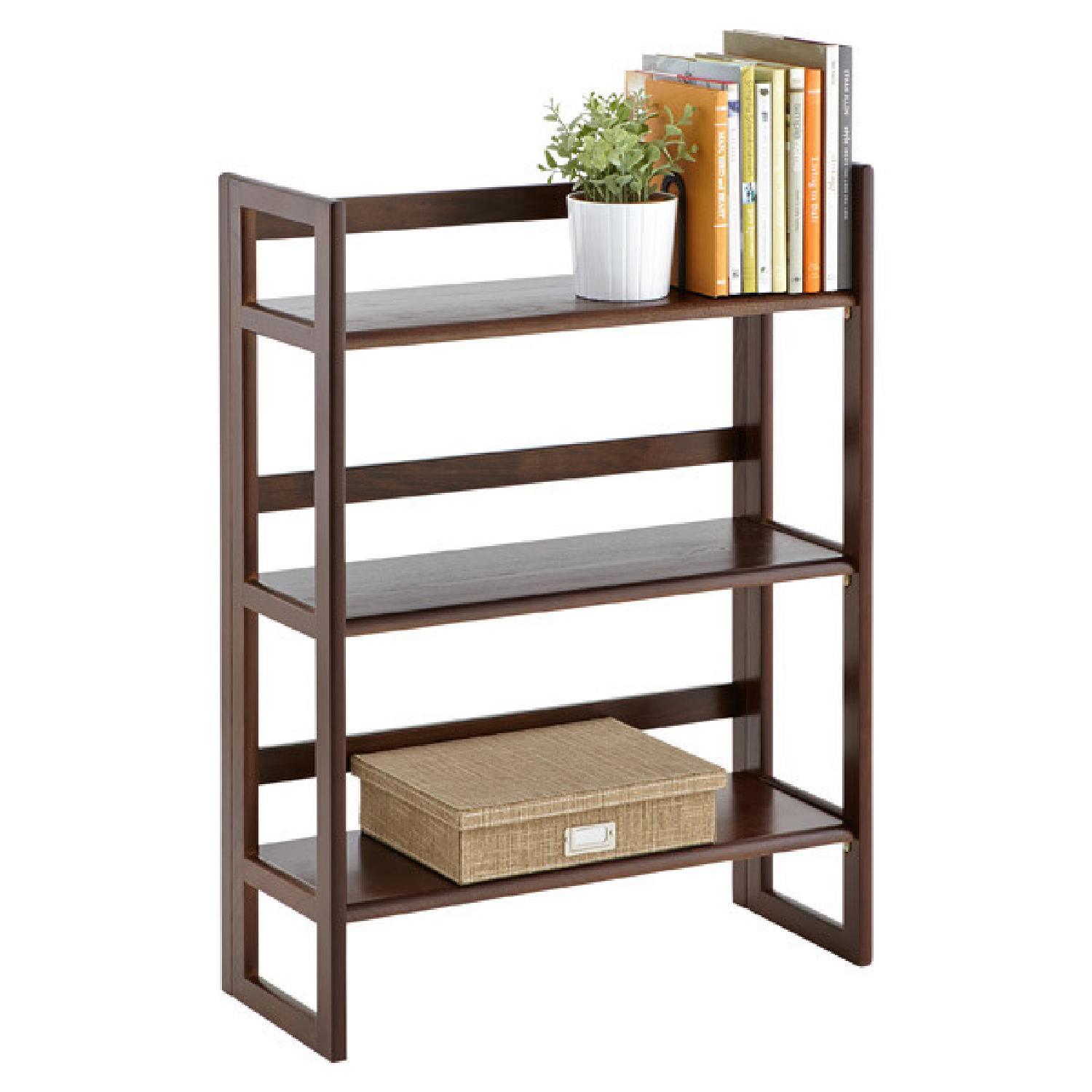Container Store Solid Wood Bookshelves - image-0