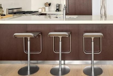 Design Within Reach Stainless Steel Lem Piston Stools