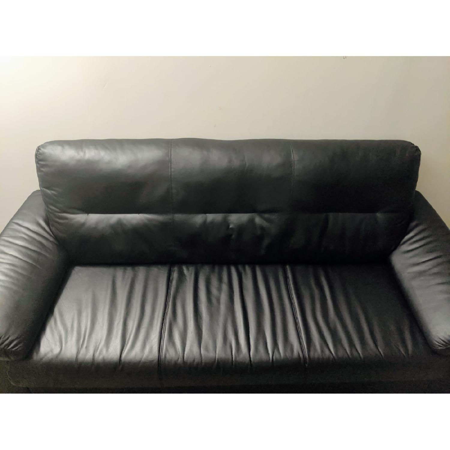 Ikea Knislinge Sofa in Idhult Black - image-3